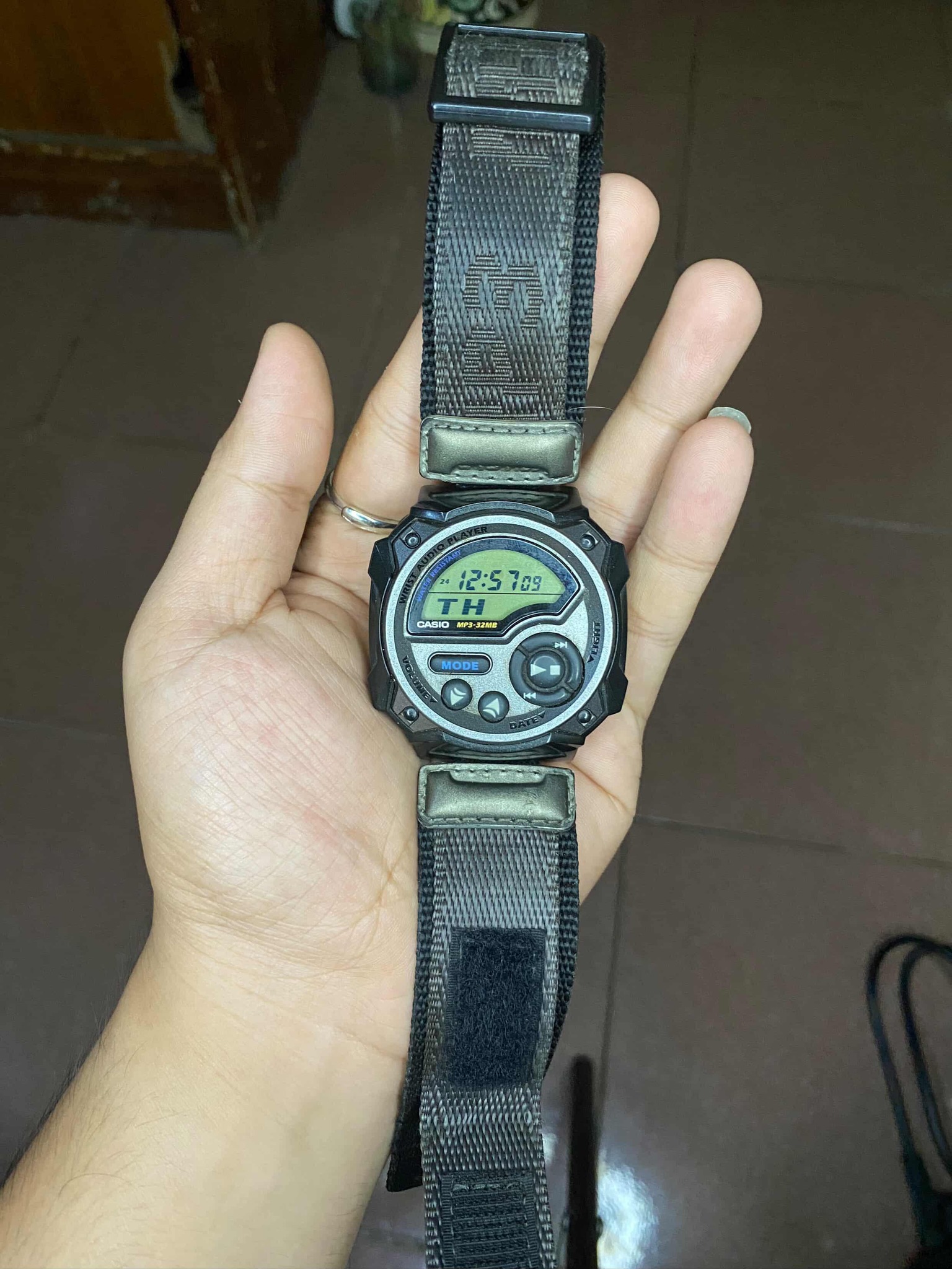 Rare Vintage: Casio WMP-1 Wrist Audio Player ?