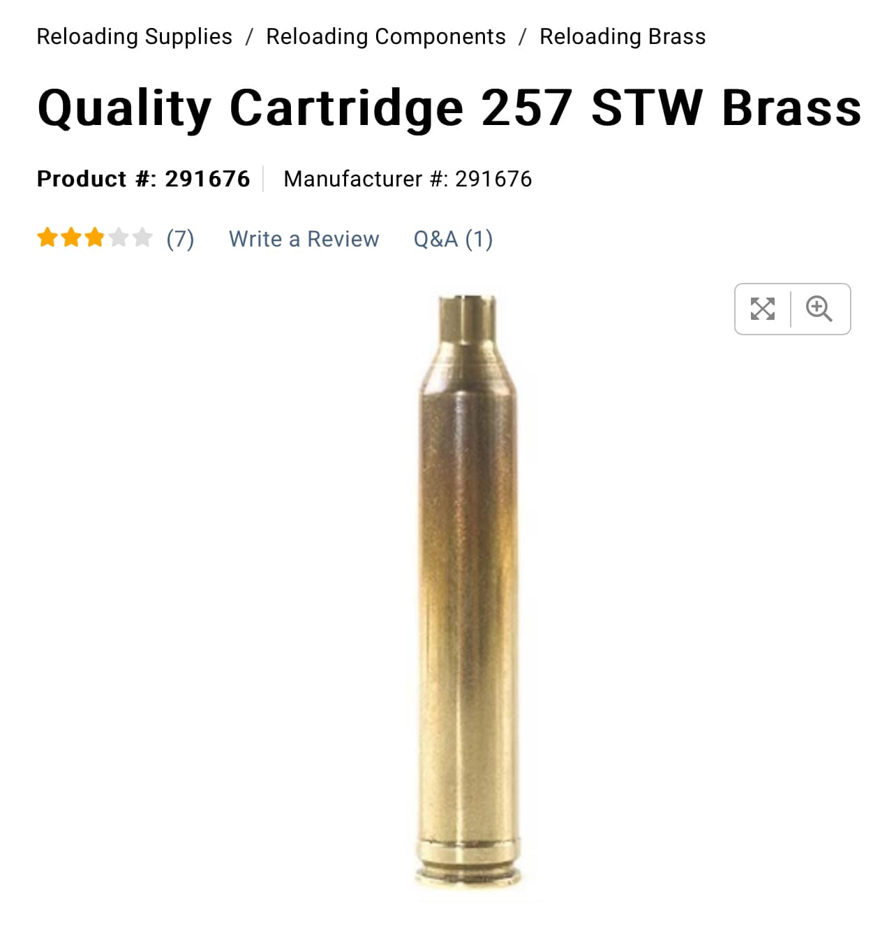 Redding Reloading Type-S Full Length Bushing Sizing Die .300 PRC (77776)