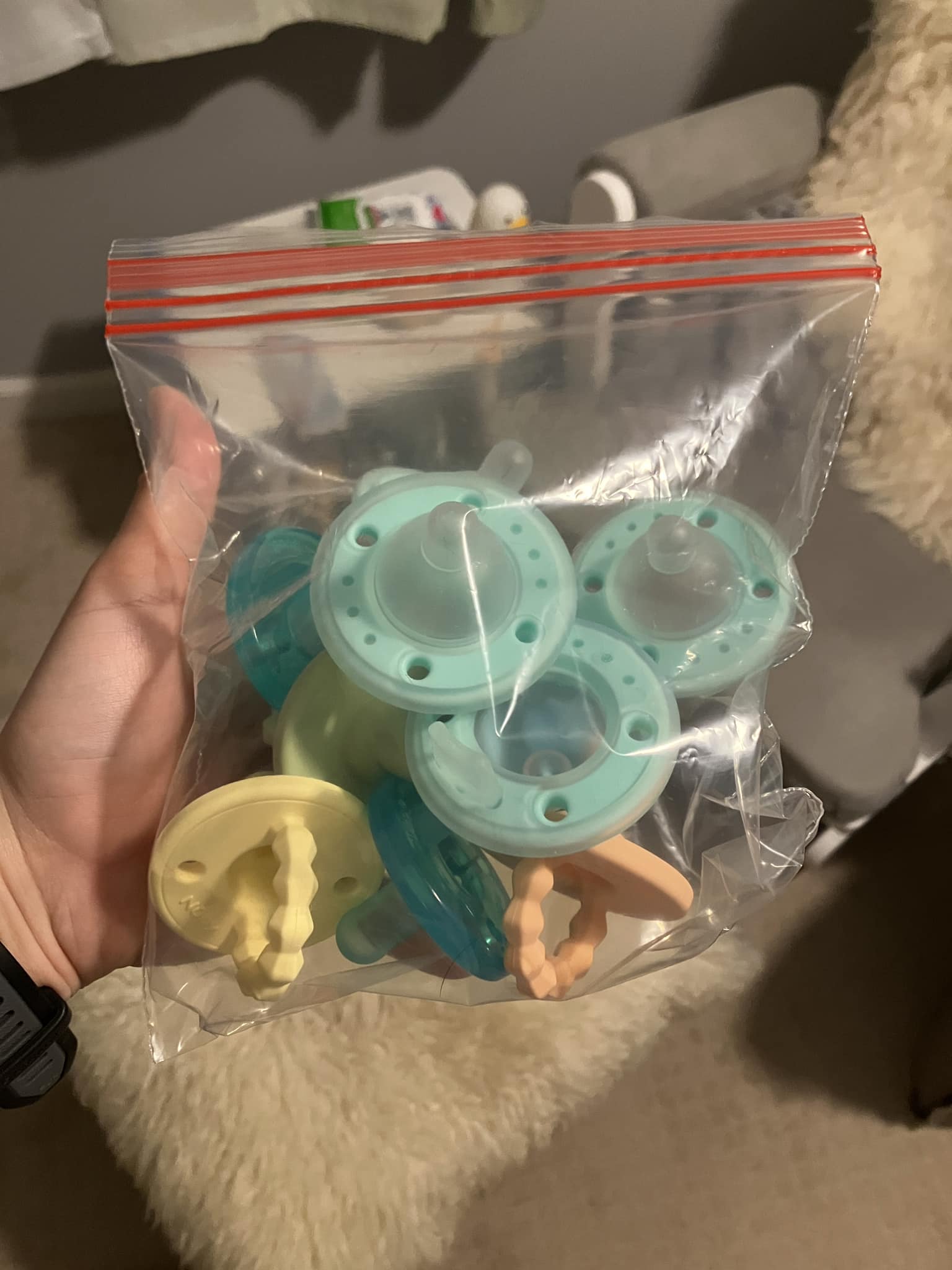 Dr. Brown's HappyPaci Lot De 2 Tétines Bébé 0-6 Mois - 100% Silicone Sans BPA