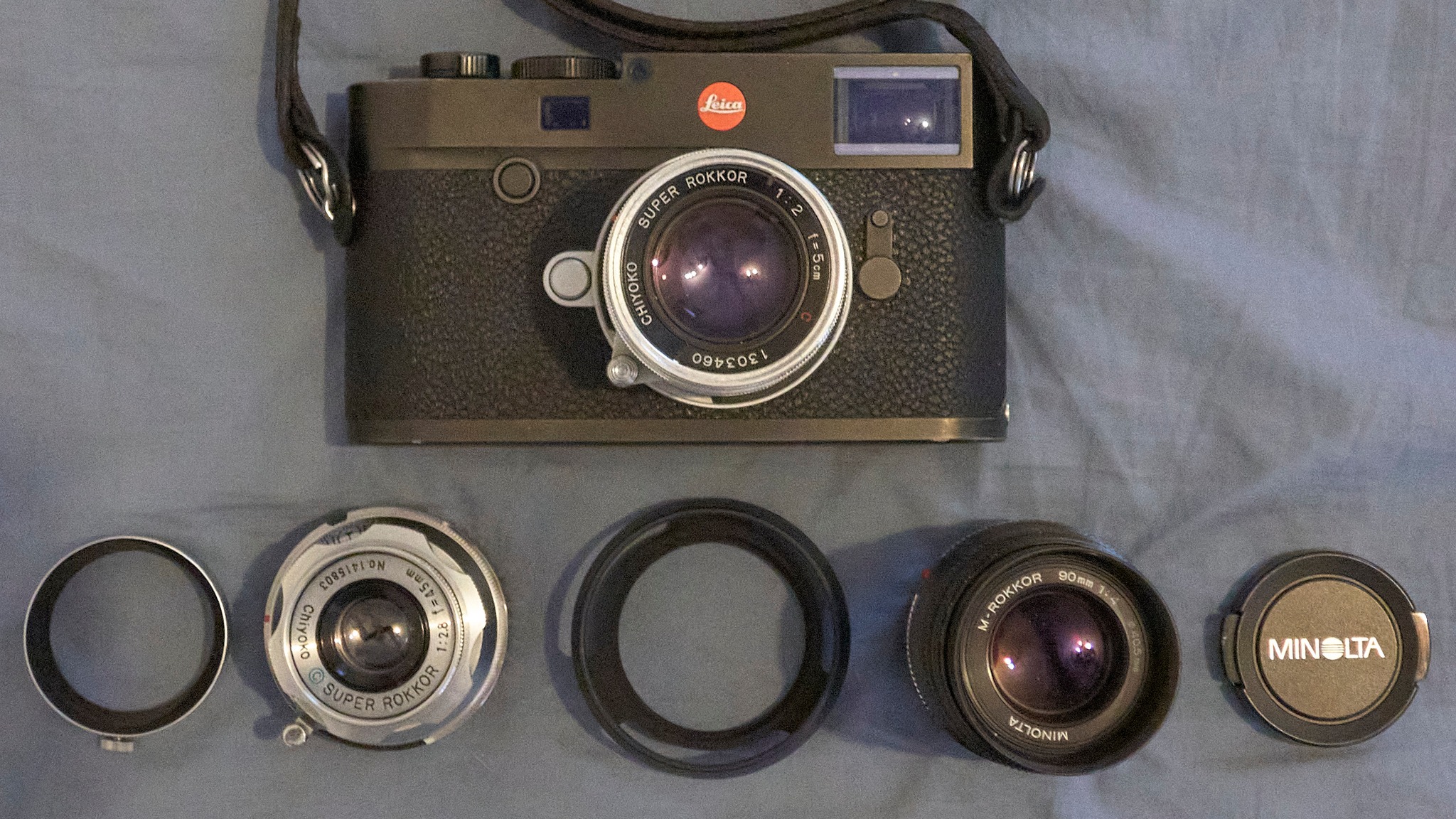 nicca 3-F SUPER ROKKOR 5cm F2.8 ボディジャンク Very Rare Chiyoko