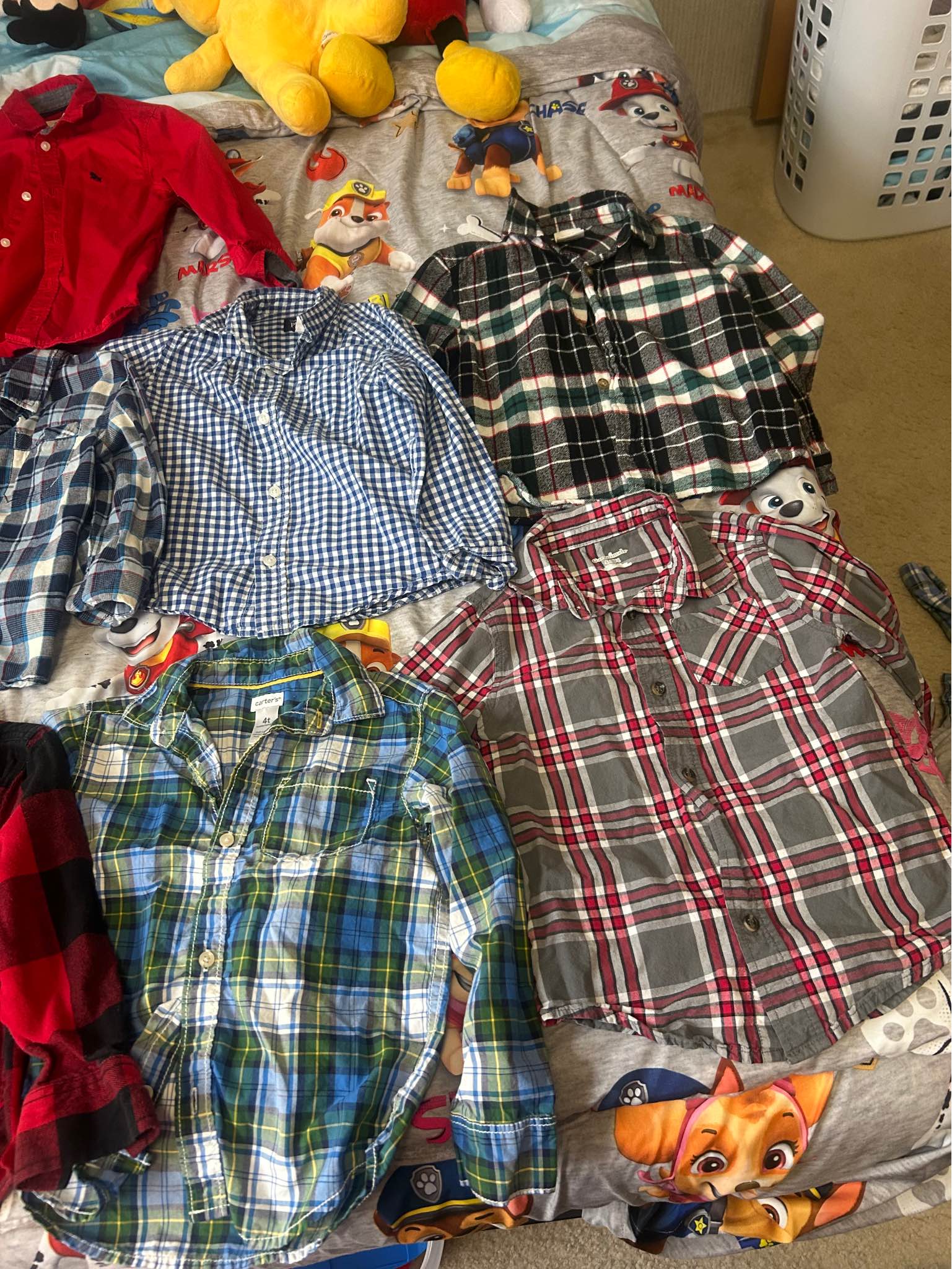 Lot De 6 Vestes Et Pulls Fille Taille 5T - Cherokee, Sesame Street... - Occasion Très Bon état