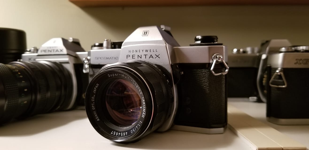 Spotmatic SP camera and Super-Takumar 50mm f1.4 lens review and