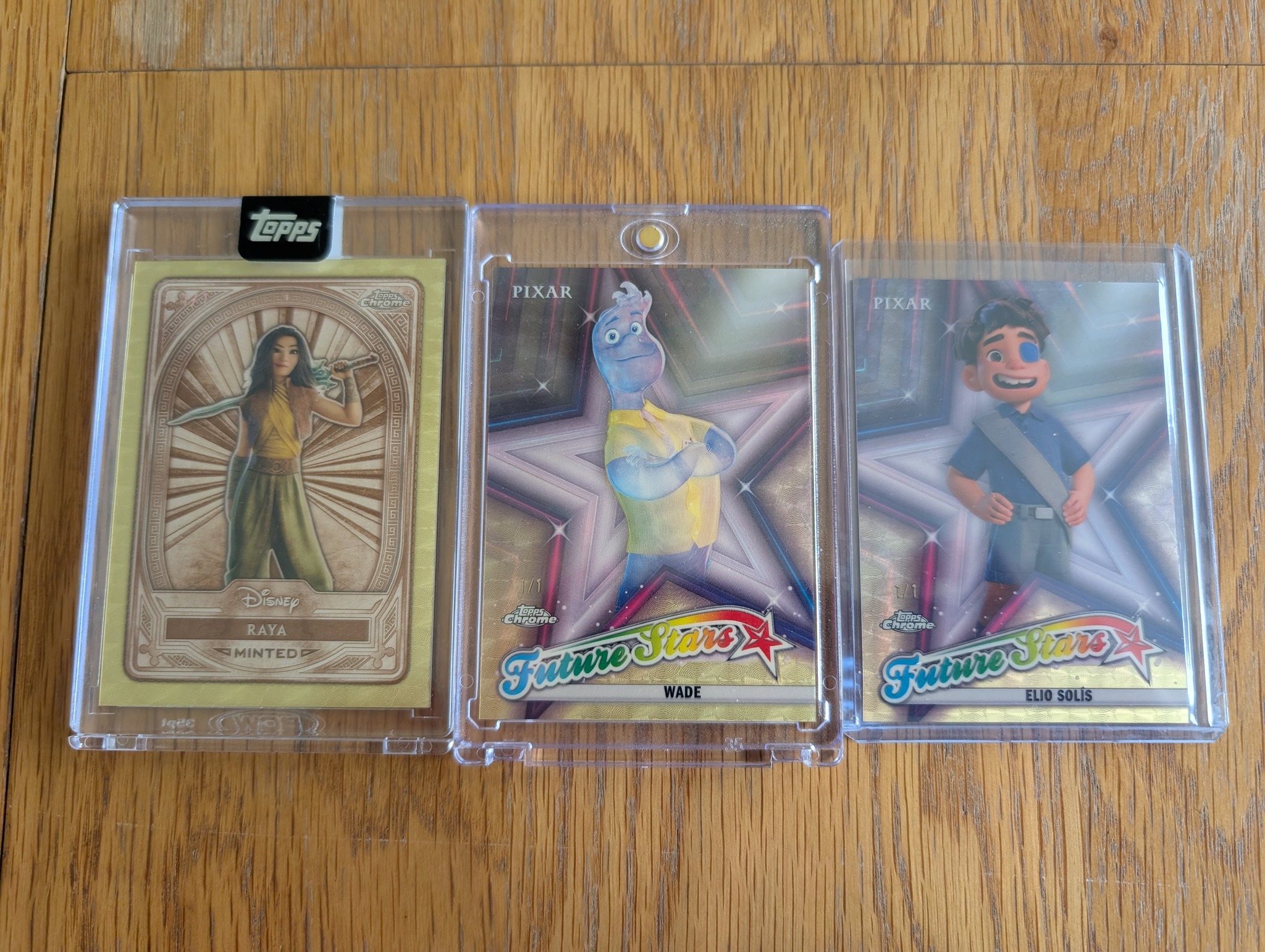 2024 Topps Chrome Disney Walt Disney SuperFractor card for sale
