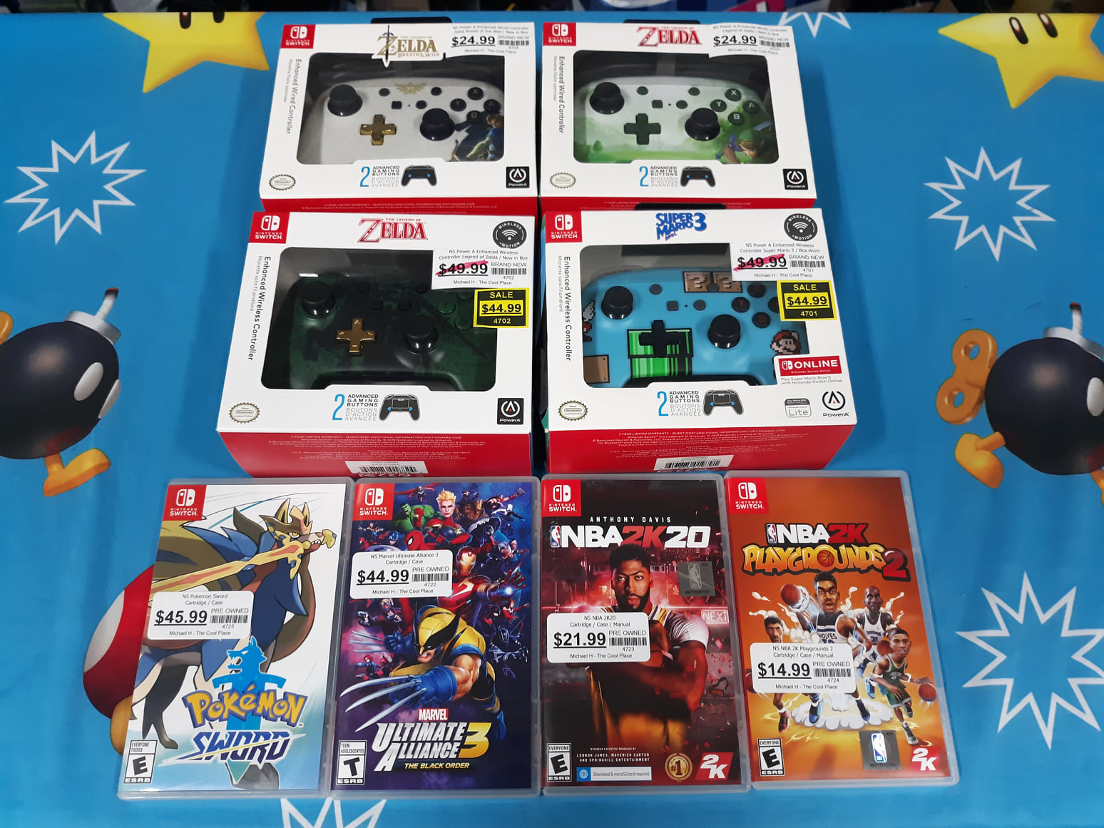 Nintendo Switch games and controller just in! BUY/SELL/TRADE at