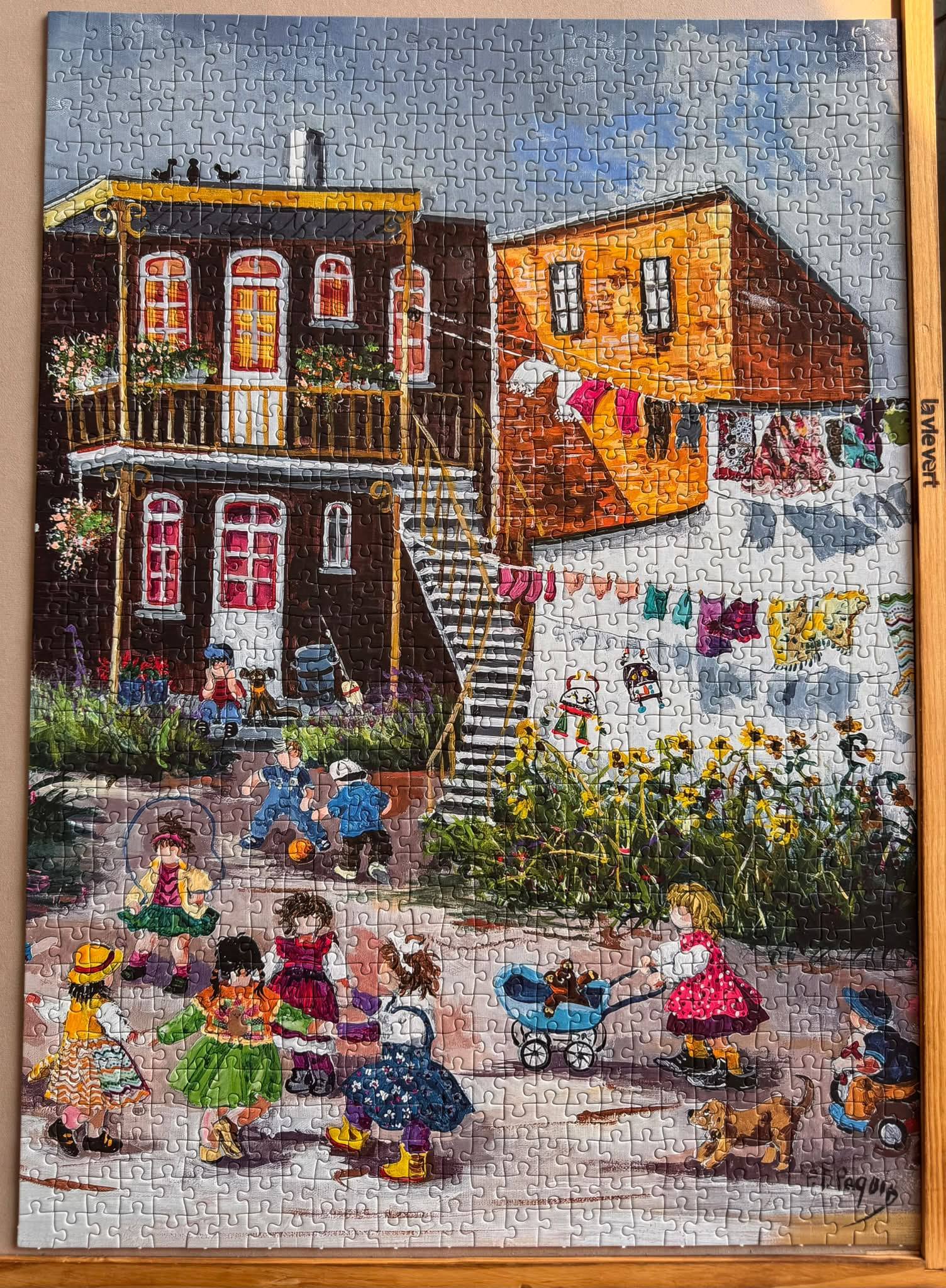 Pierre Belvedere 1000 piece puzzle by Pauline Paquin