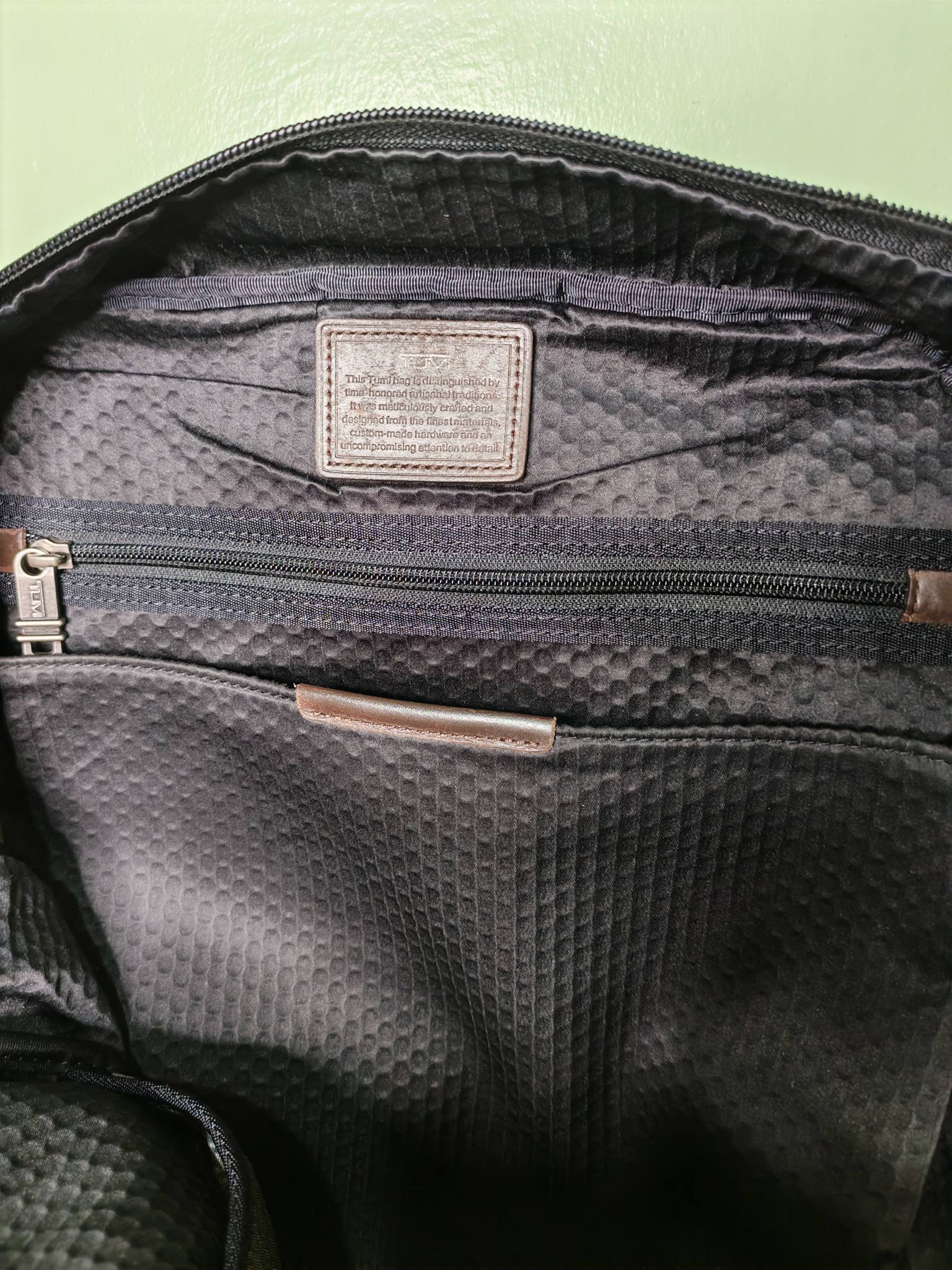 tumi backpack serial number Branded Navigation Black Soft and roomy Tumi Backpacks: Are They Worth