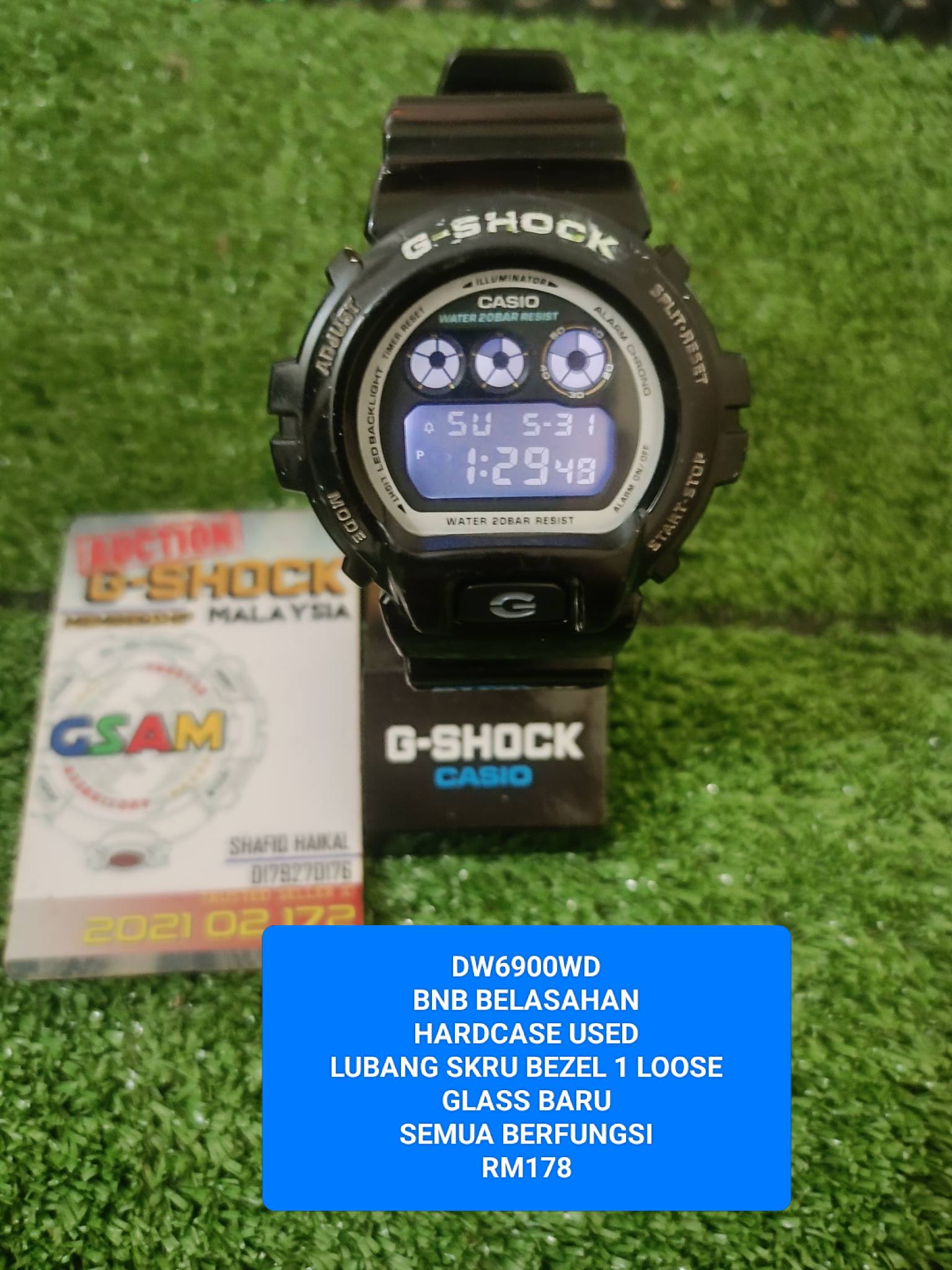 Casio G-Shock DW6900WD watch for sale in Malaysia | Banting, Selangor