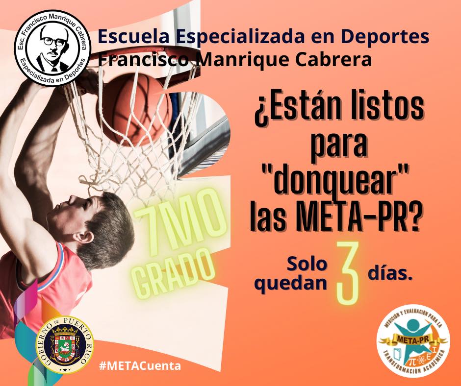 Las pruebas META-PR en línea para los estudiantes de 7mo grado ...