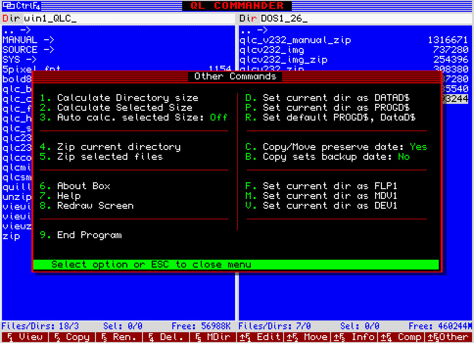 Official Sinclair QL core for ZX Spectrum Next and Compatibles