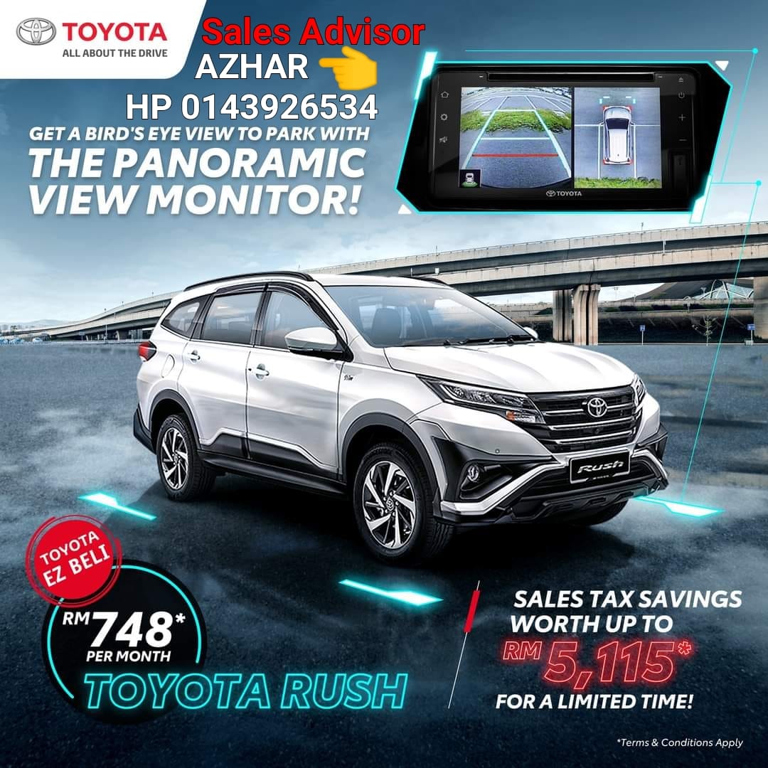 Toyota Rush... - Toyota Azhar Sibu Sarawak HP 0143926534 | Facebook