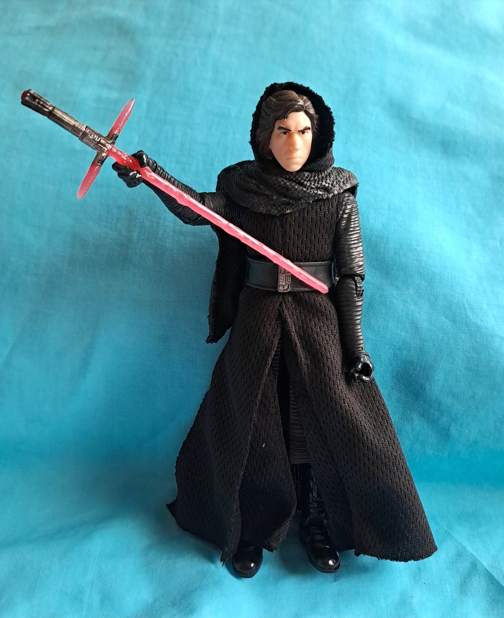 STAR WARS BLACK SERIES 6 INCH KYLO REN (UNMASKED0 2016 THE FORCE 
