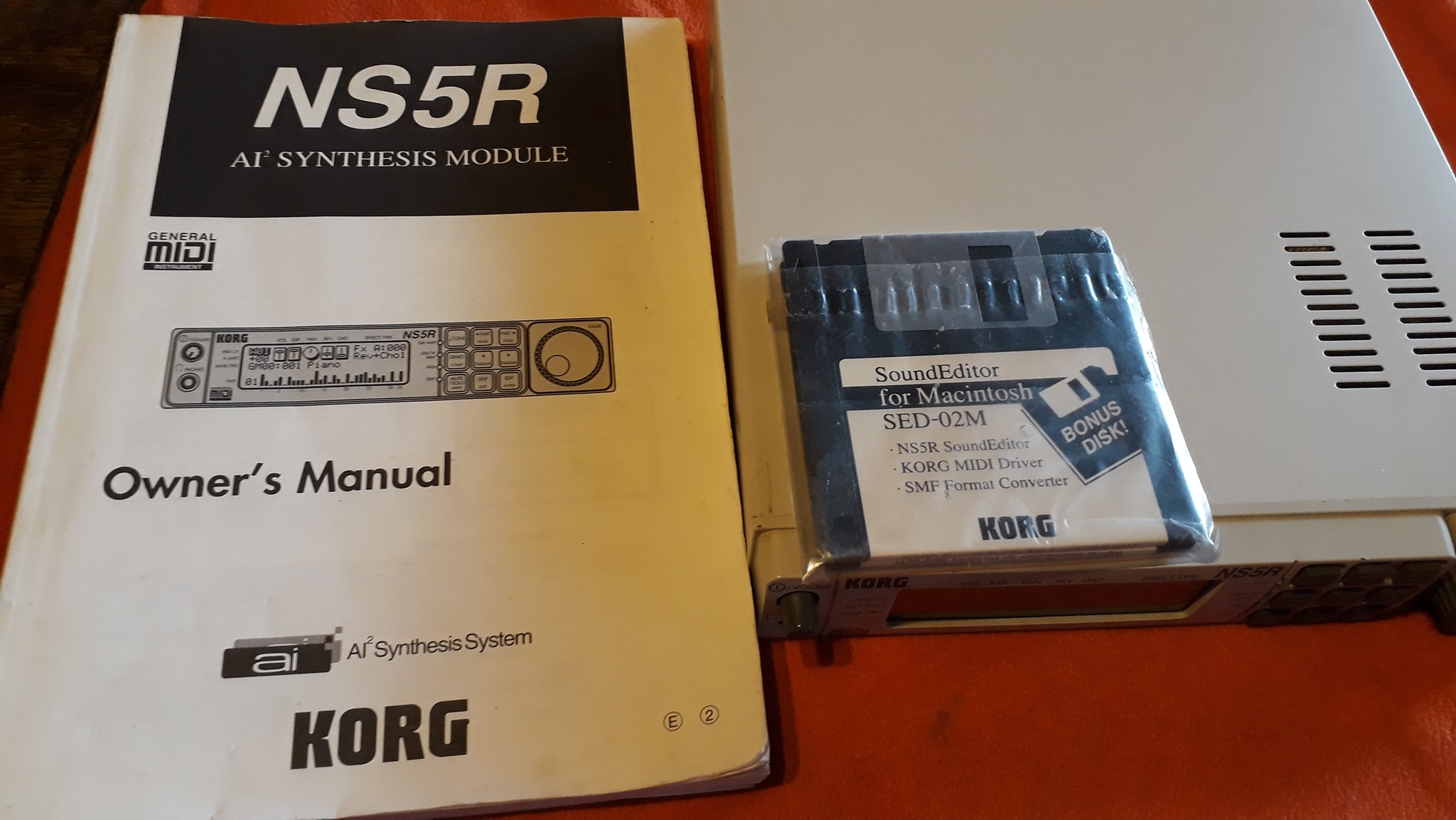 Korg ns5r módulo del x5, n364, n5 etc. Todos los sonidos de korg
