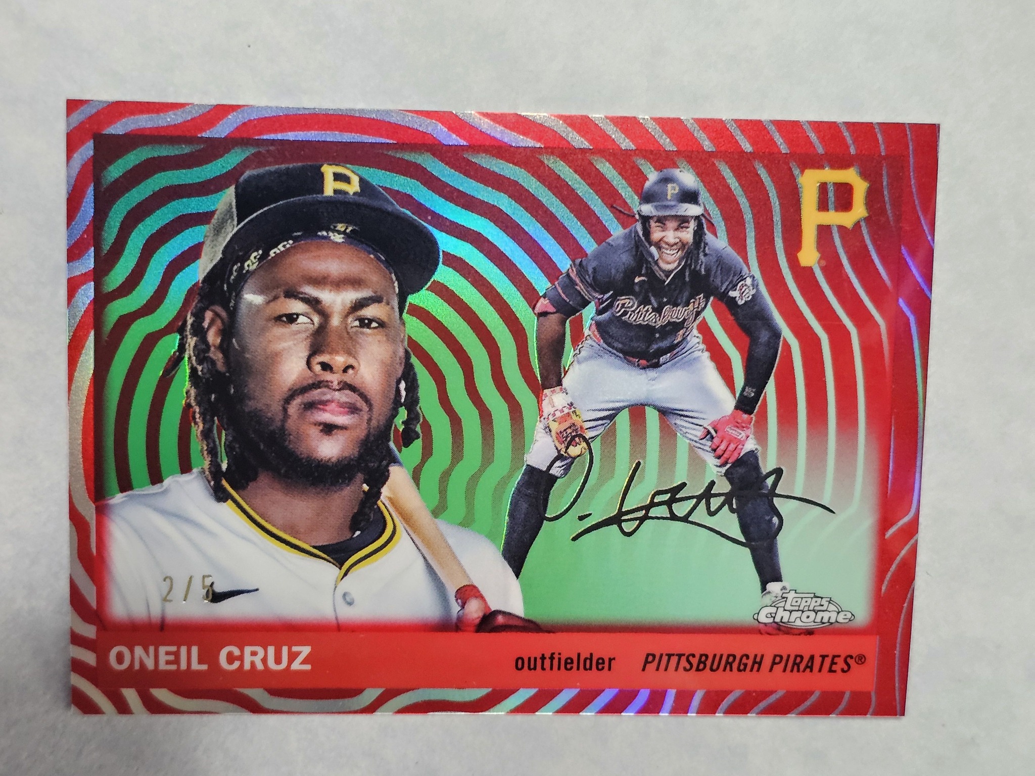 Oneil Cruz sports card boxes are great despite design
