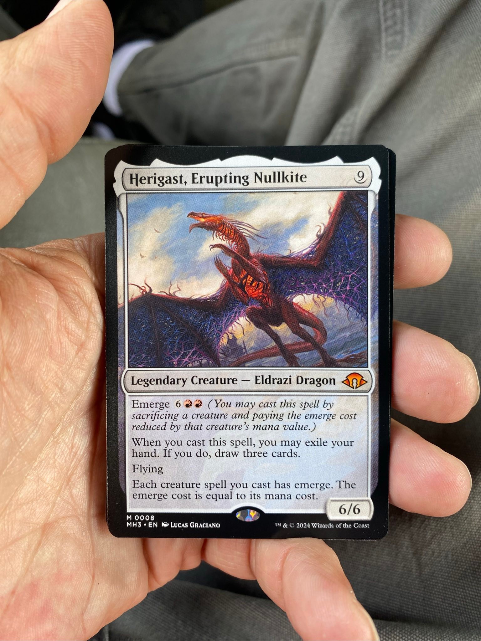 emerge mtg cards Magic The Gathering - Modern Horizons 3 draw three cards.FlyingEach creature spell you cast has emerge Magic: The Gathering Eldritch Moon