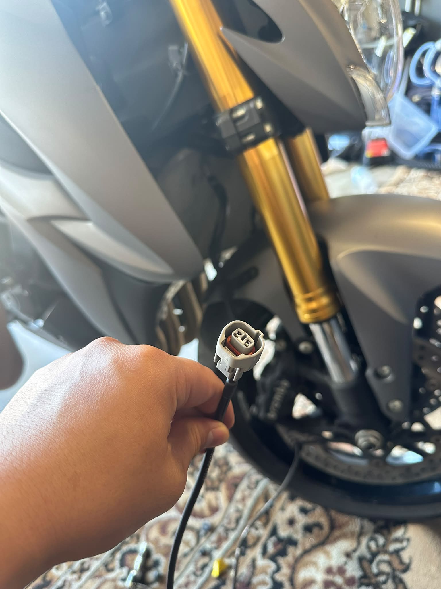 What is the rear wheel speed sensor part number for a 2016 Suzuki