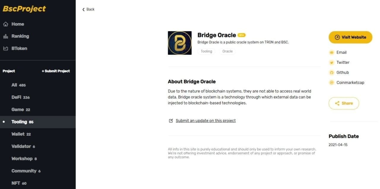 Bridge Oracle | Kuala Lumpur