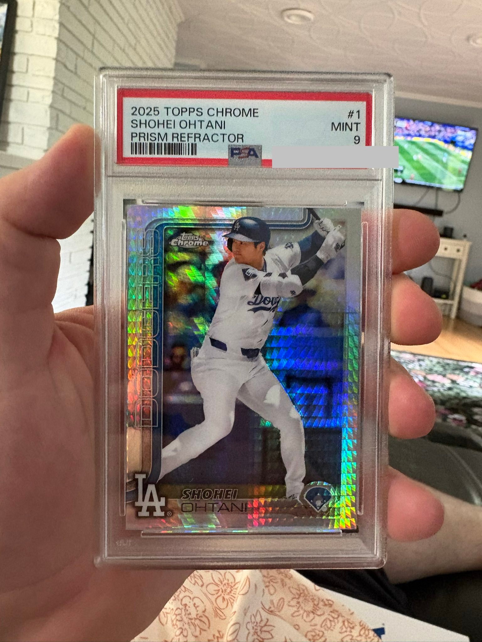 PSA-graded 2024 Bowman Chrome Ohtani/Yamamoto card review