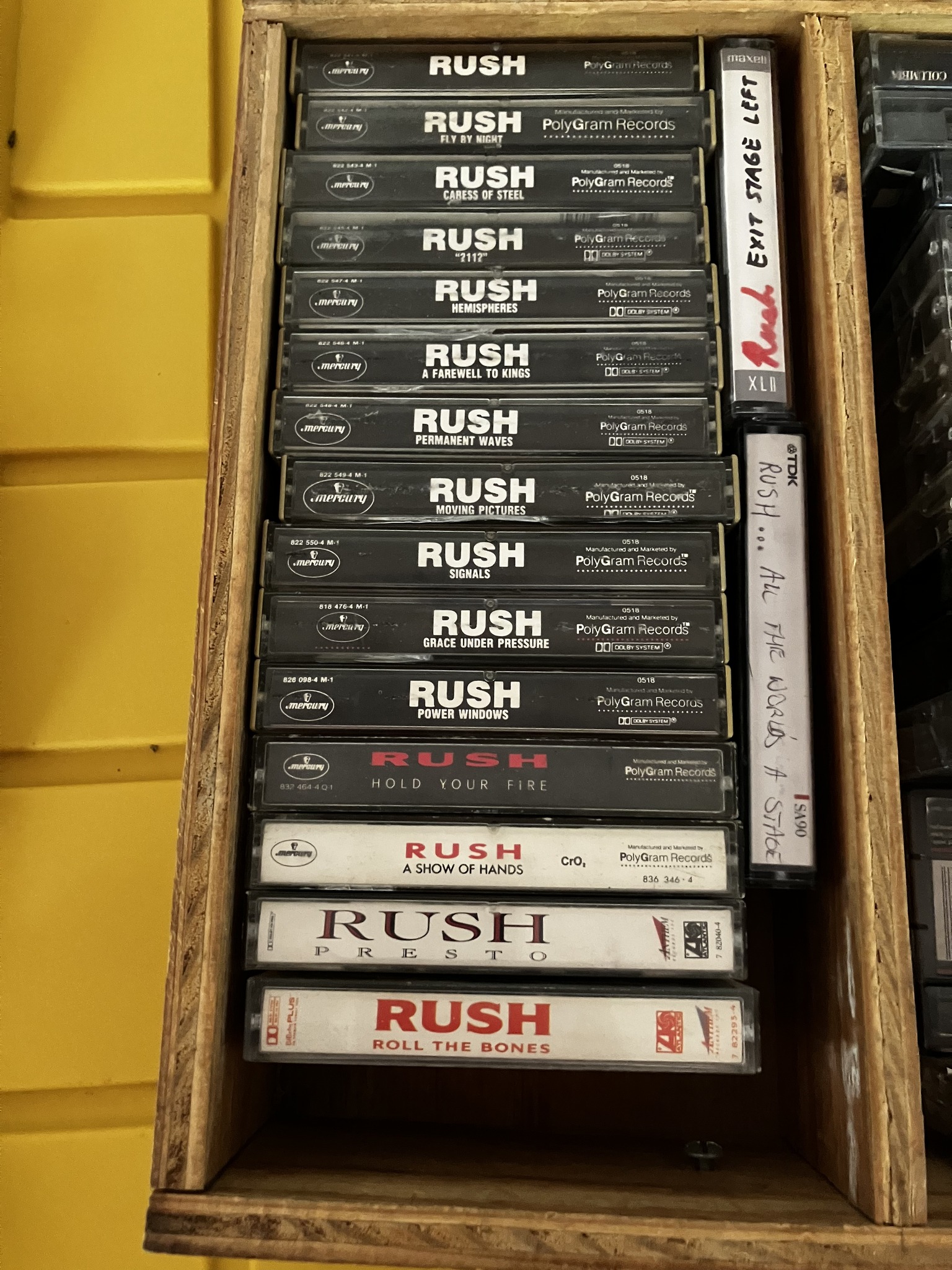 Rush fan creates personal bootleg CD for 2026 tour