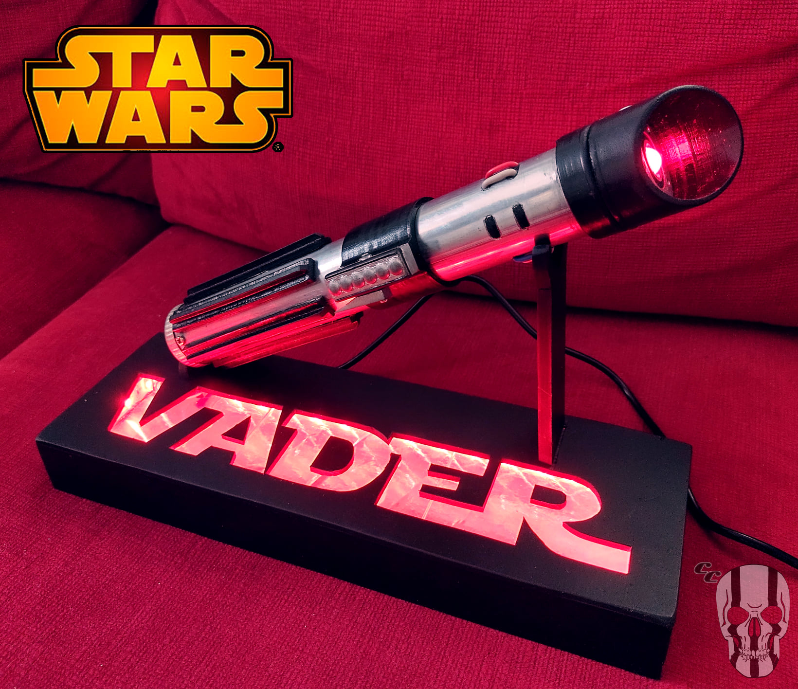 Sable Vader + Base... - Calavera Customs, Cosplay y Props