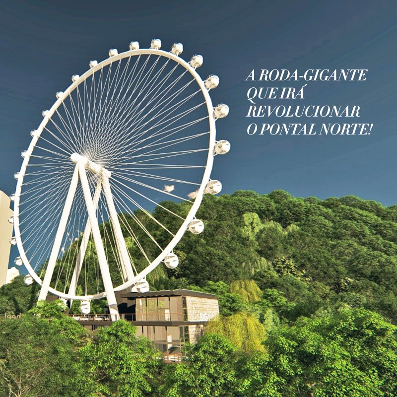 FG - A expectativa para a estreia da roda-gigante, Big Wheel, no Pontal ...