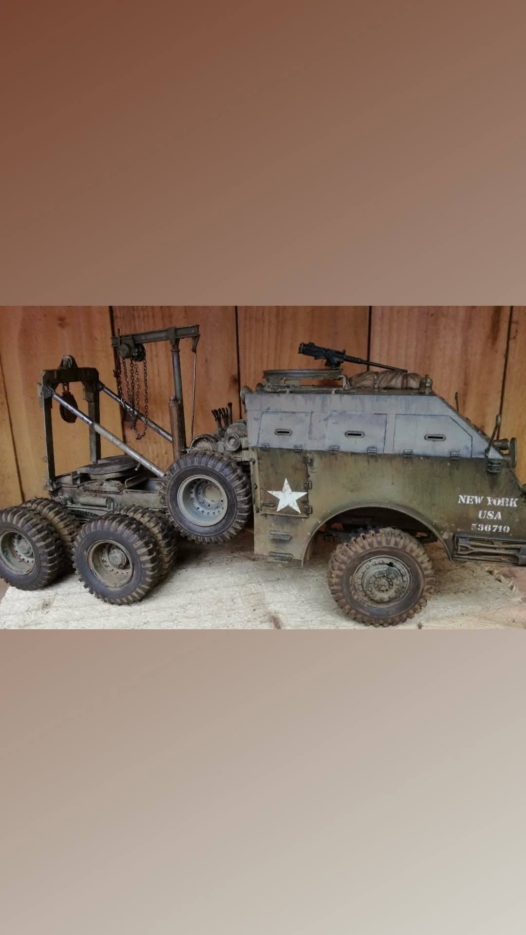 Tamiya 1/35 M26 armoured recovery. NEW NEWYORK YORK USA 536710