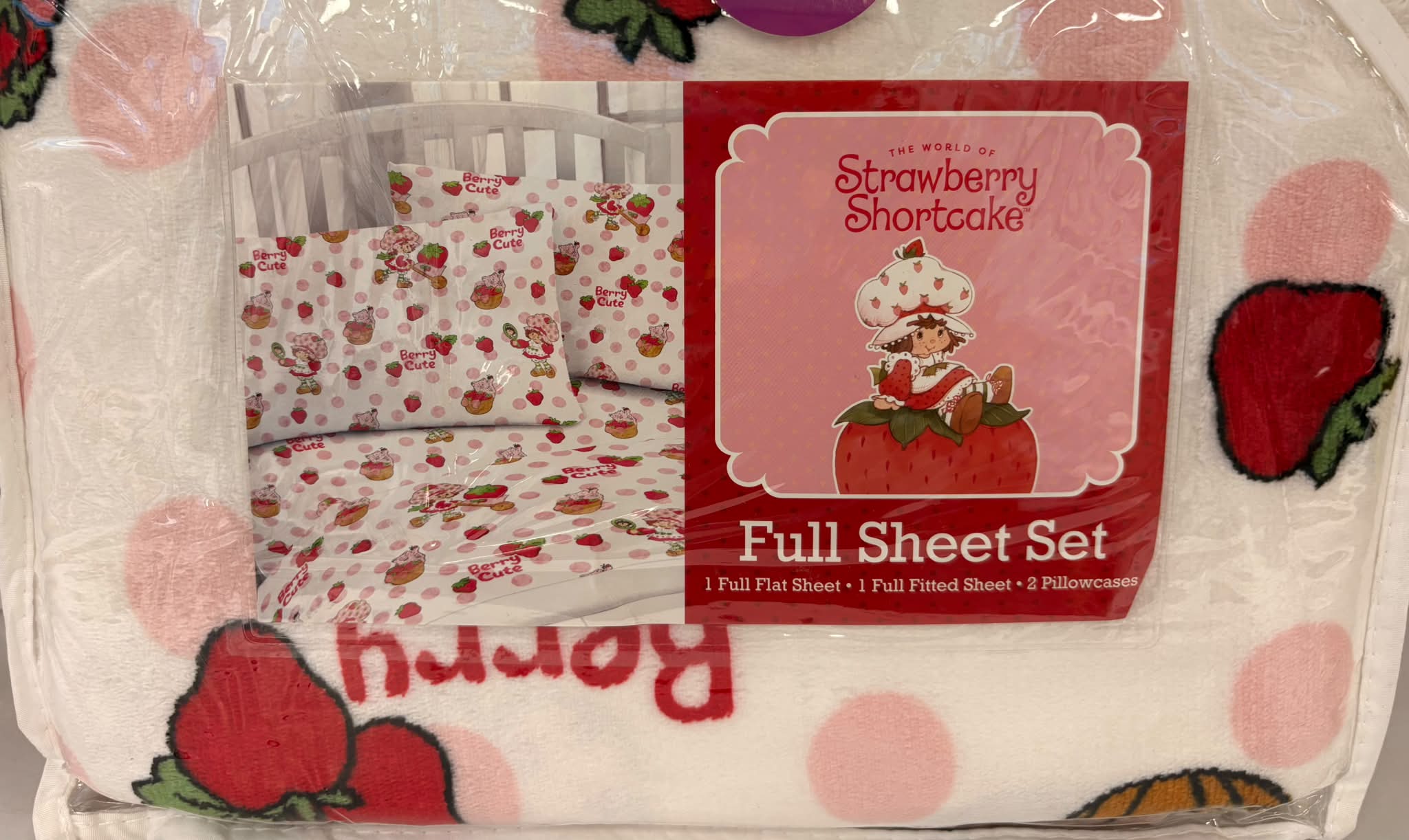 Strawberry Shortcake full sheet set found at Ross