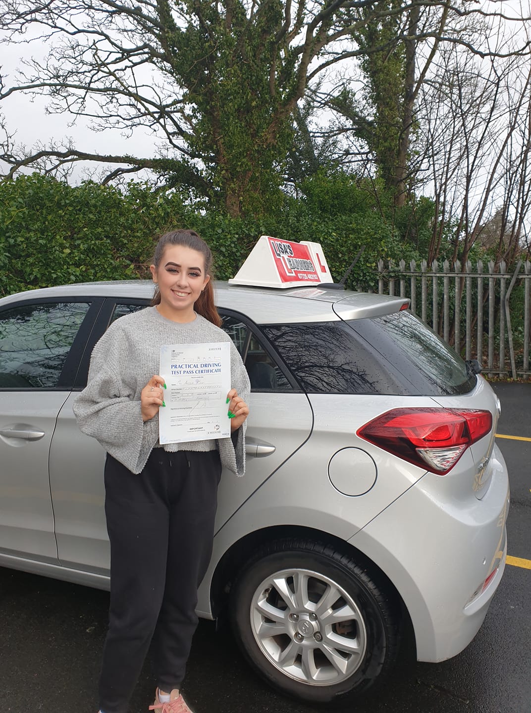 Congratulations to Alyssa Finn for passing her driving test today! Well ...