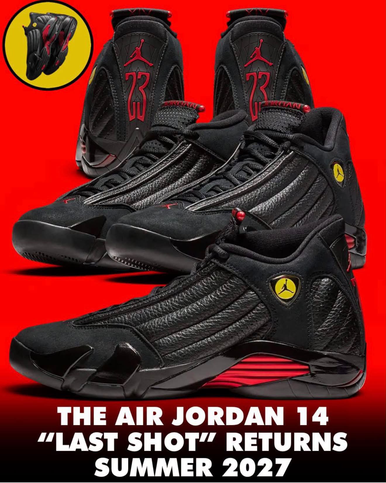 The “Ferrari” Air Jordan 14 is returning in 2026 as a new Air