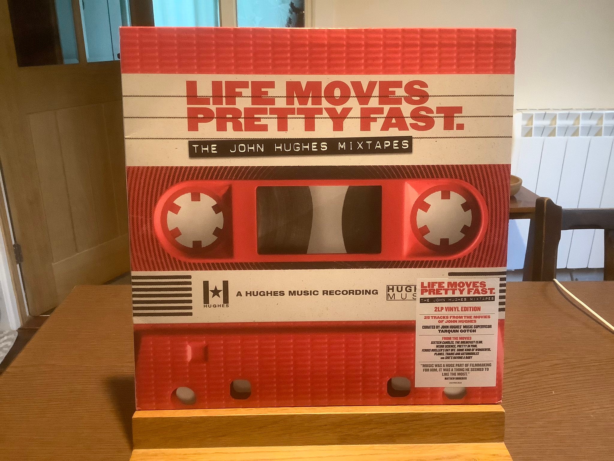 The John Hughes mixtapes on vinyl