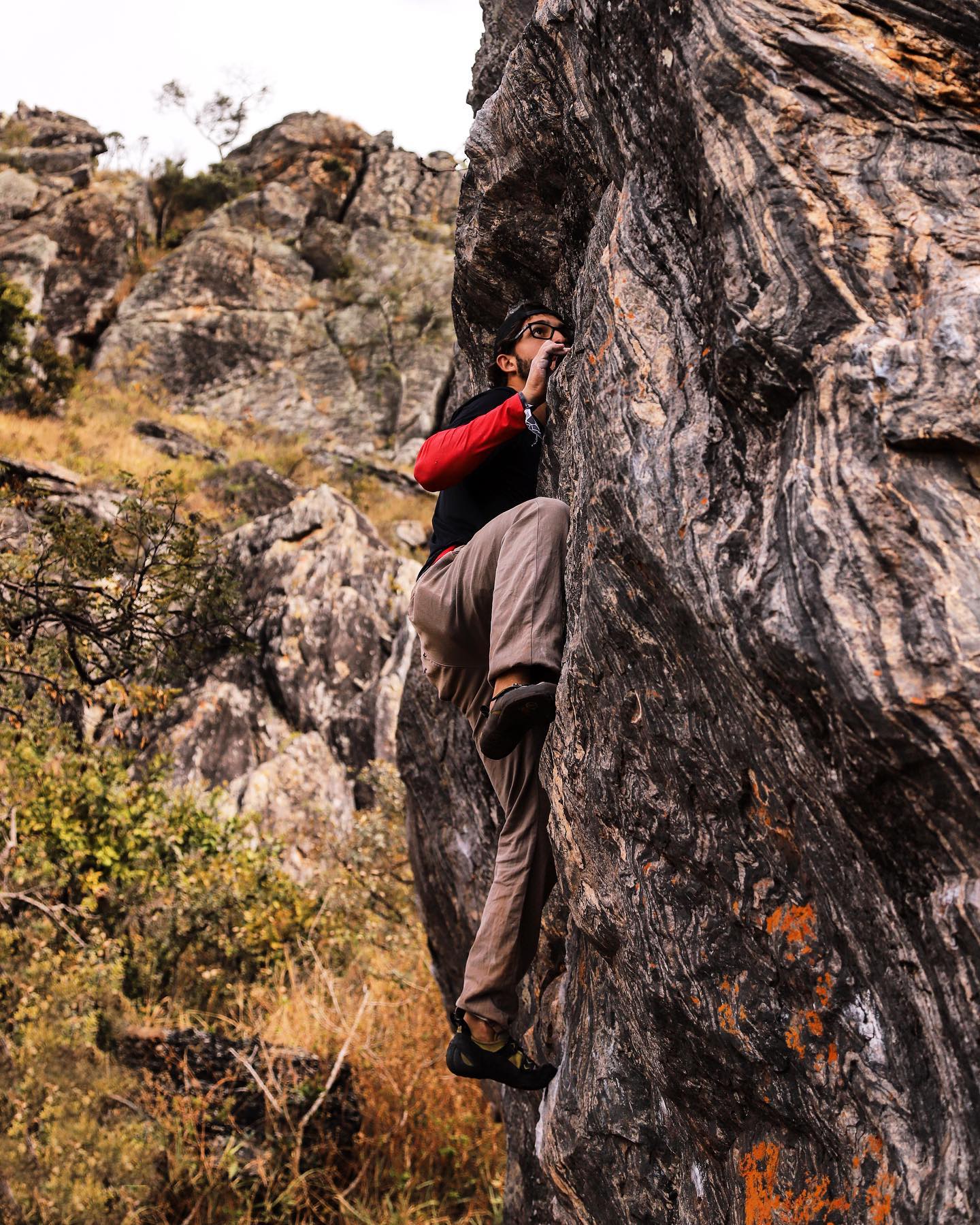 Pedra Rachada Bouldering