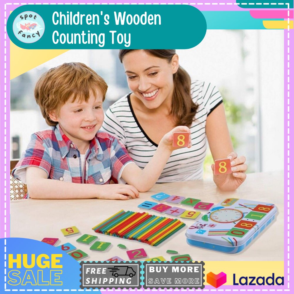 Spot Fancy - 📣📣📣 💜 SPOT FANCY Children's Wooden Counting...