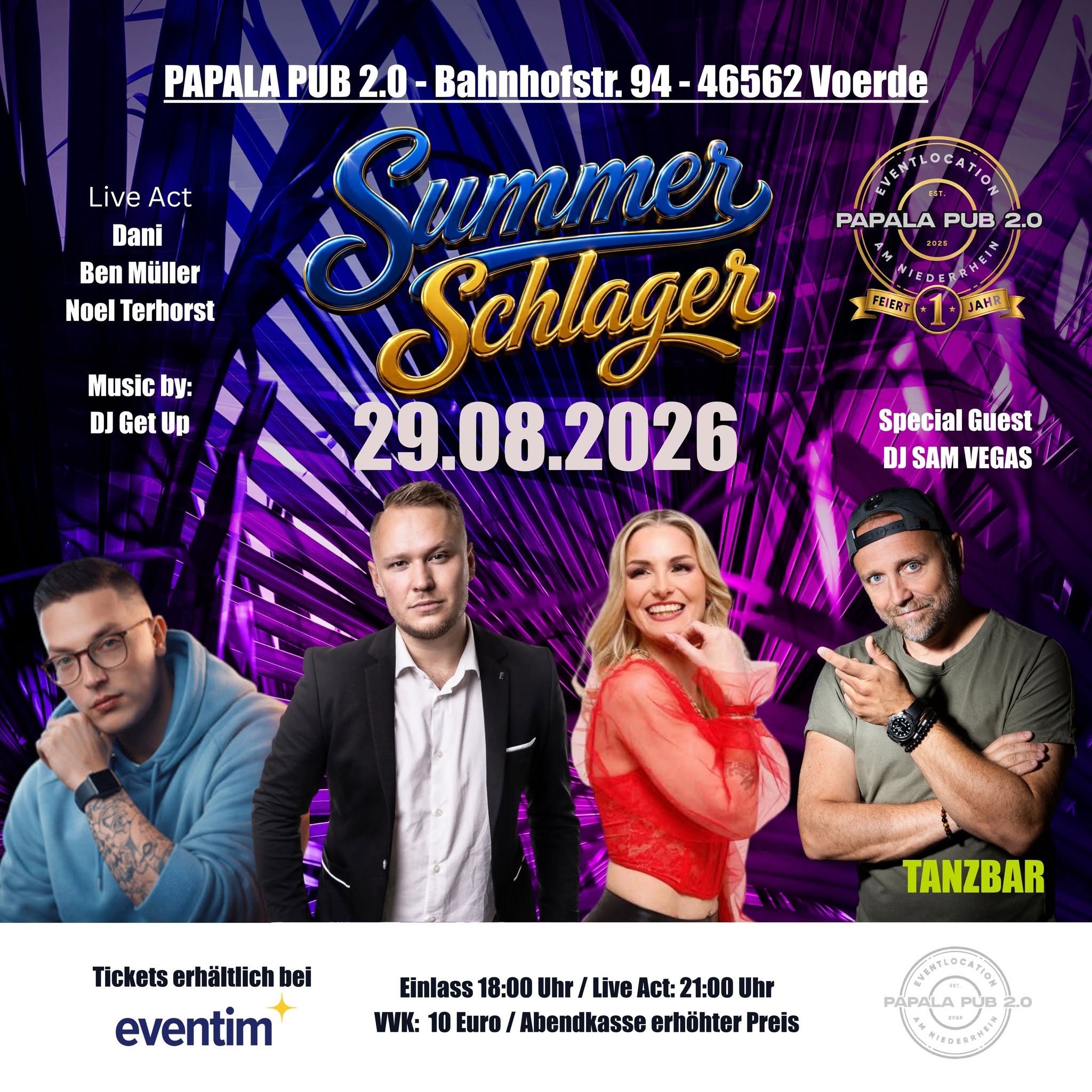 Events in Dinslaken, Hünxe, Voerde, Duisburg, Oberhausen