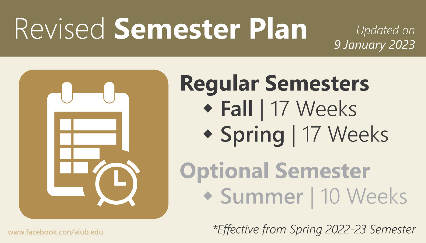 Revised... - American International University-Bangladesh | Facebook