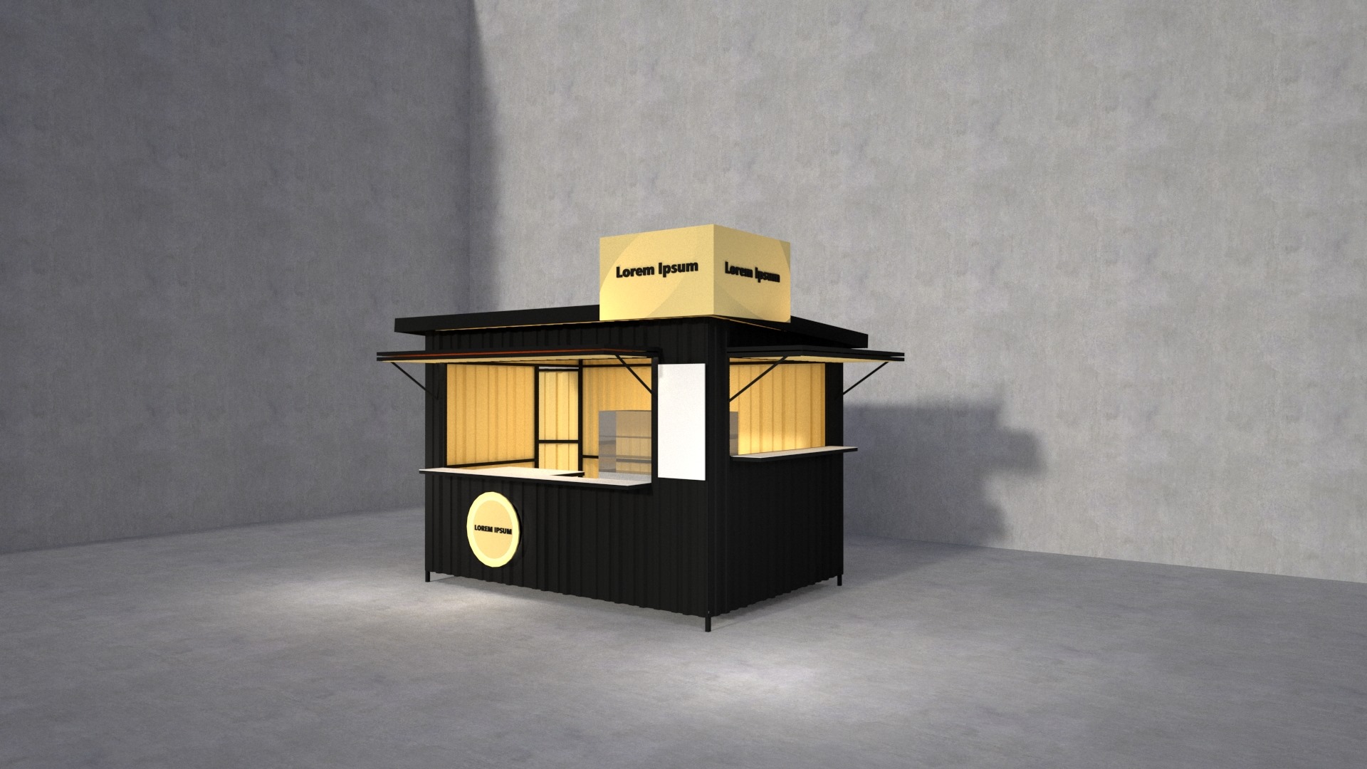 Booth Container Booth Bank | South Tangerang