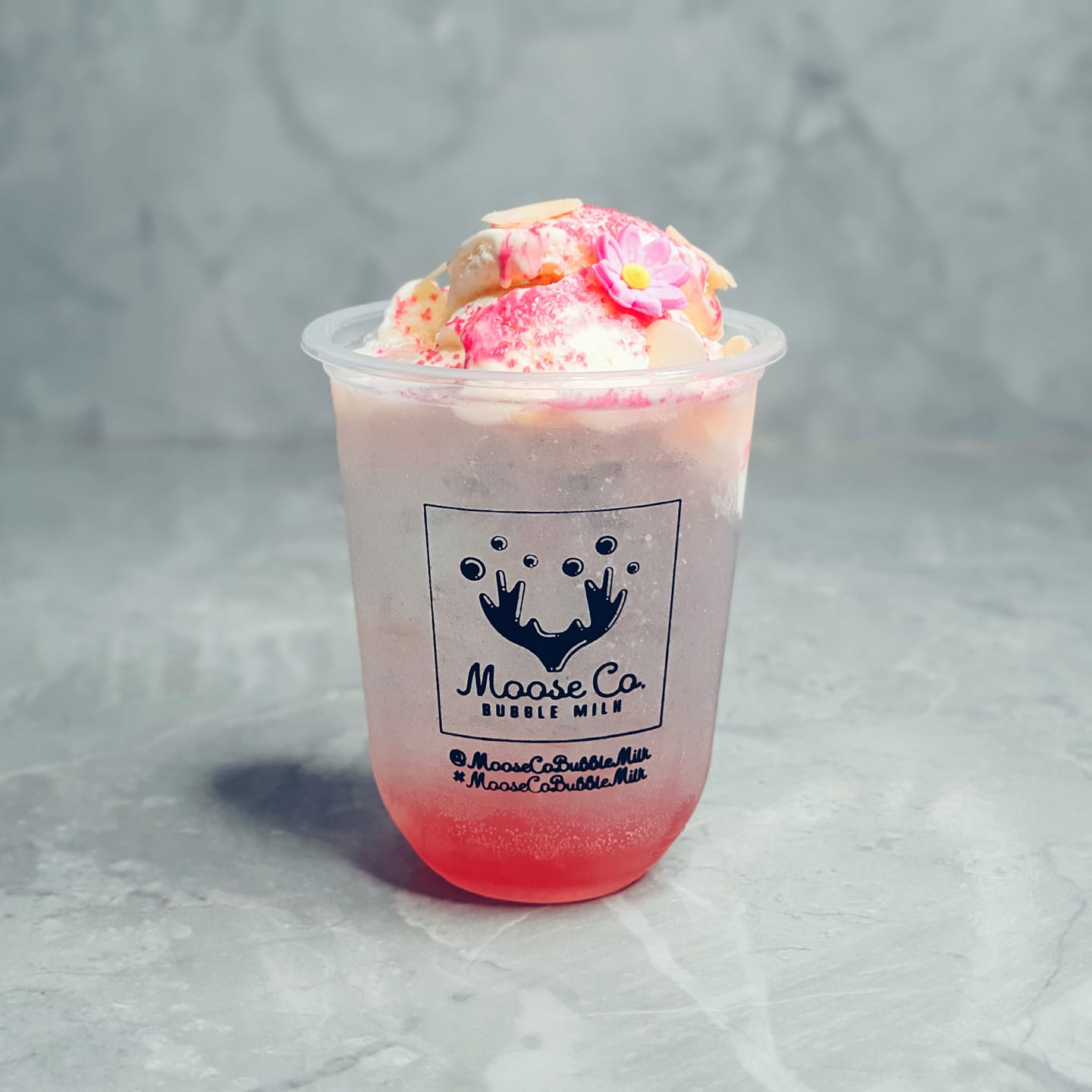 Introducing 🌸Sakura Soda Float🌸... - Moose Co. Bubble Milk