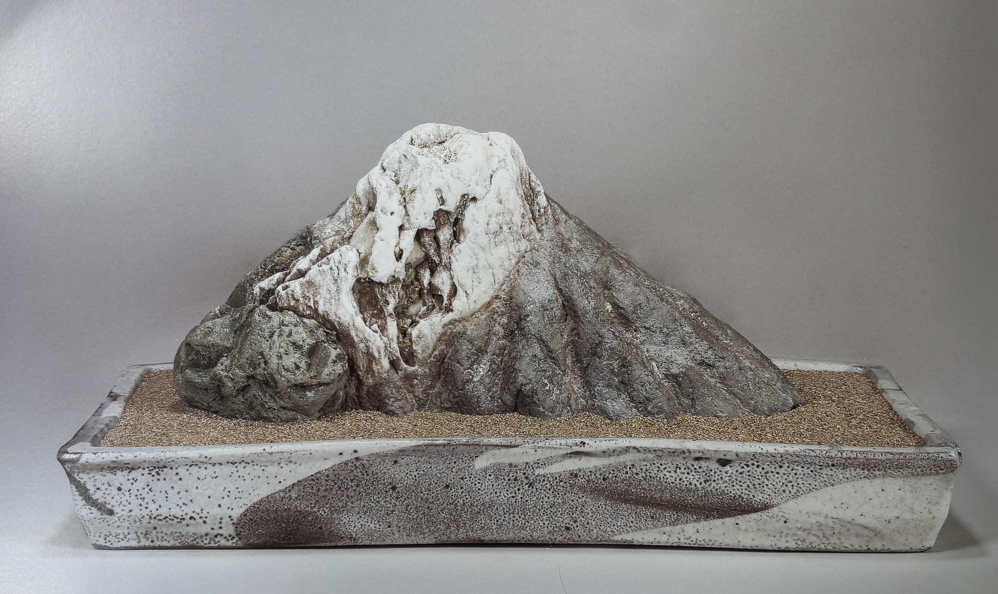 Tenryugawa ishi suiseki stone from Japan's Heavenly Dragon River