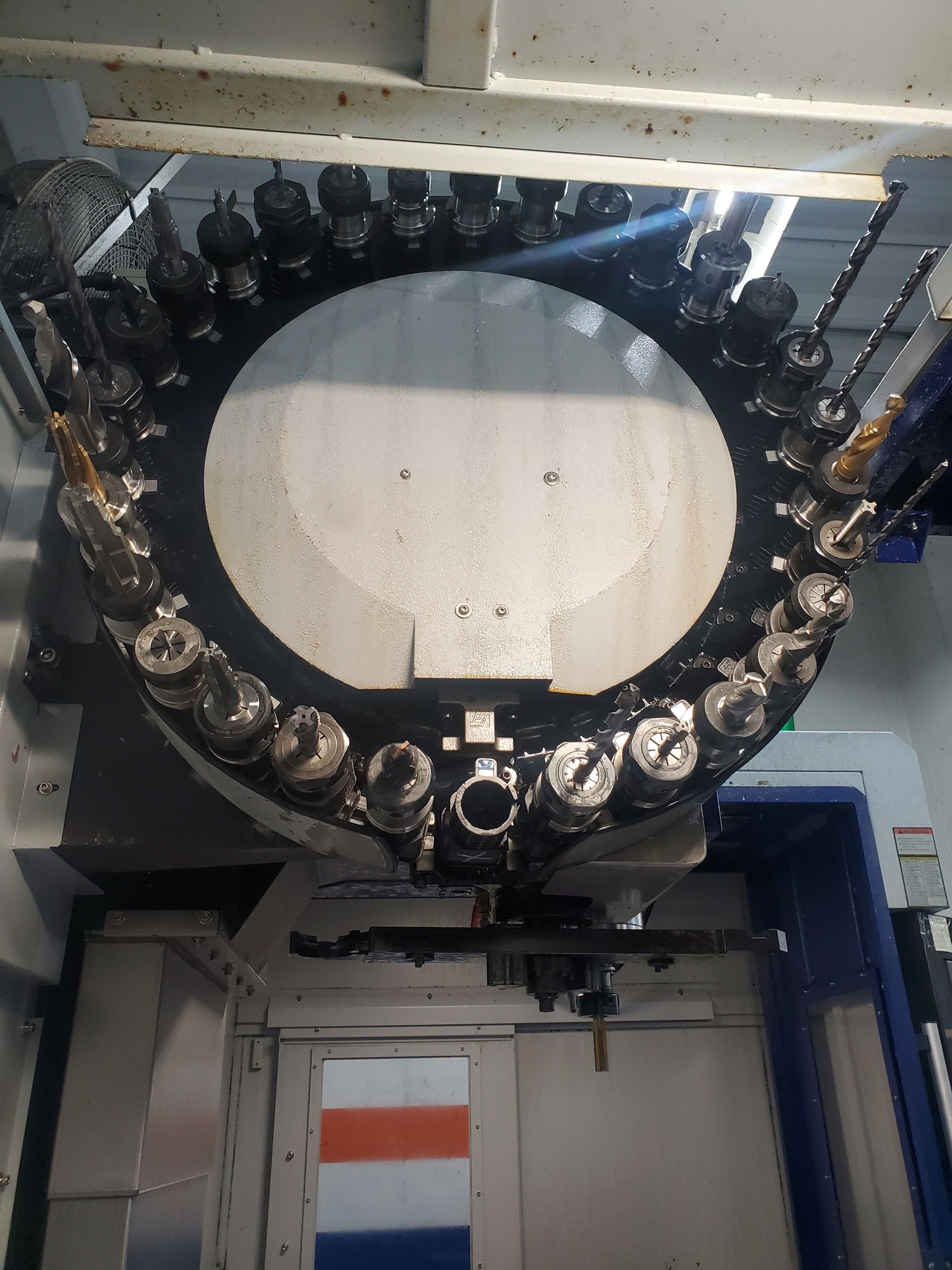 I just want to know— I was running a Haas before, and it was easy