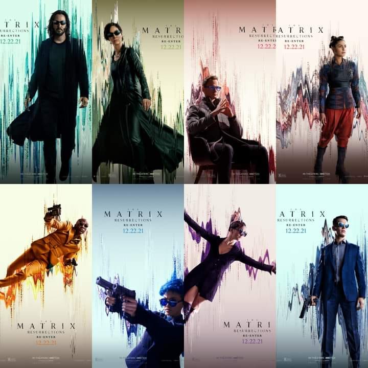 Movies Hub - All-new character posters for The Matrix... | Facebook