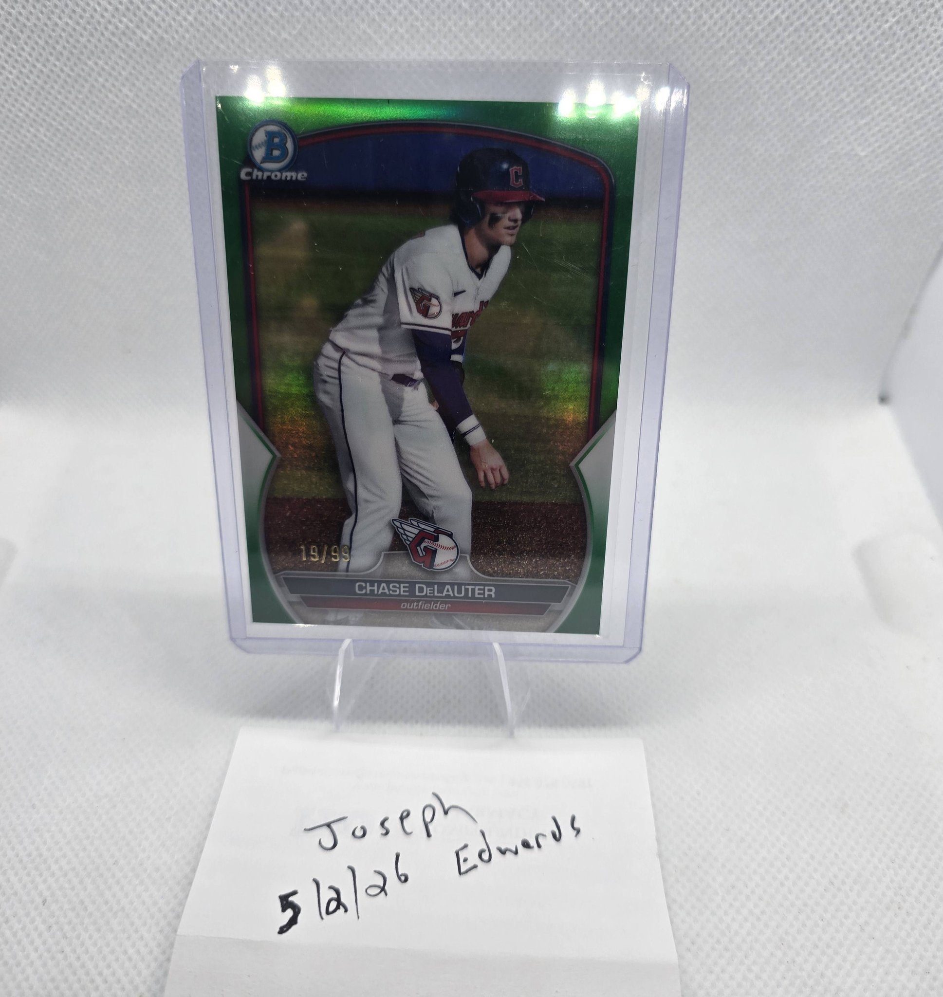 2023 Bowman Chrome green refractor for sale