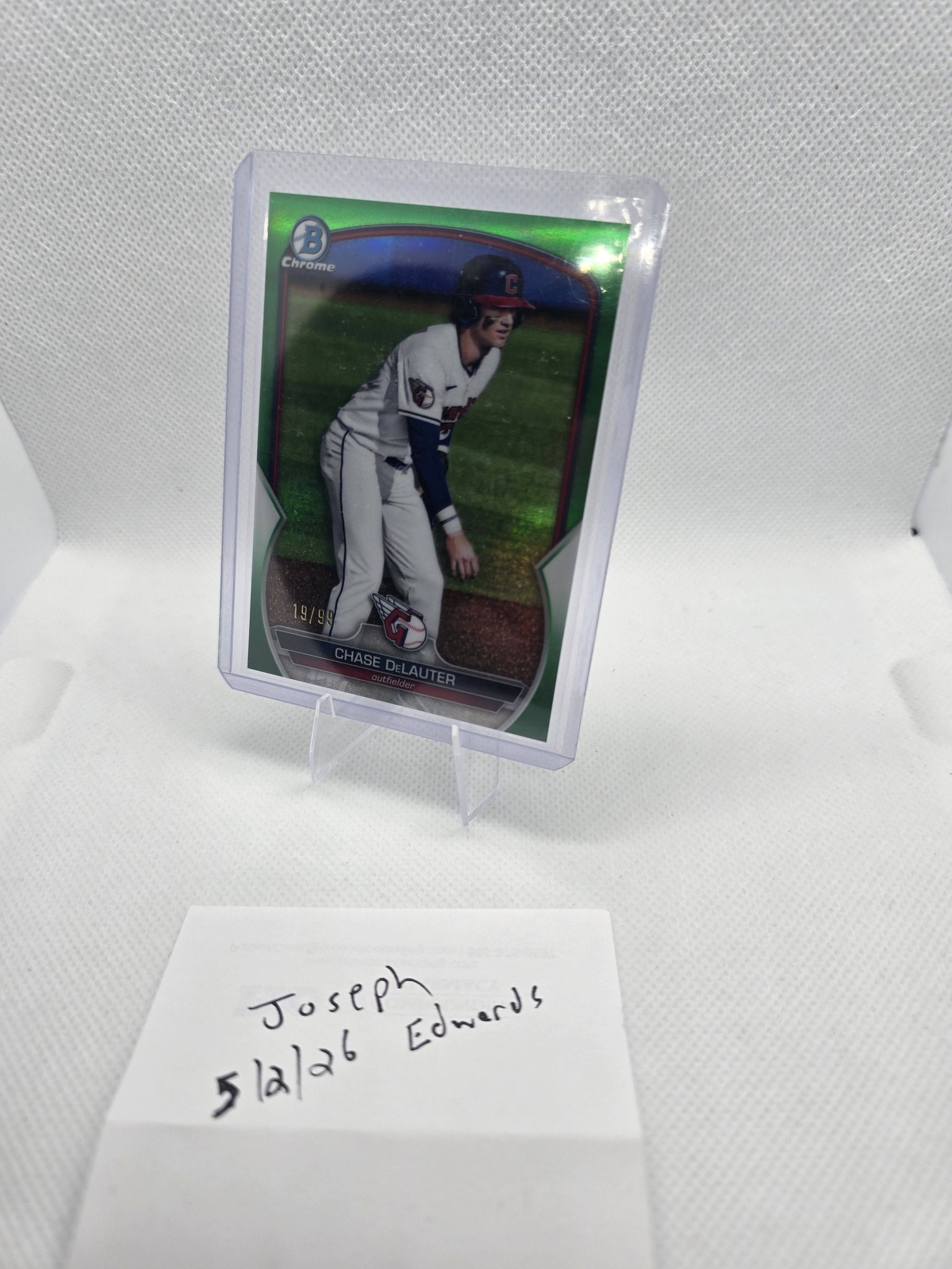 2023 Bowman Chrome green refractor for sale
