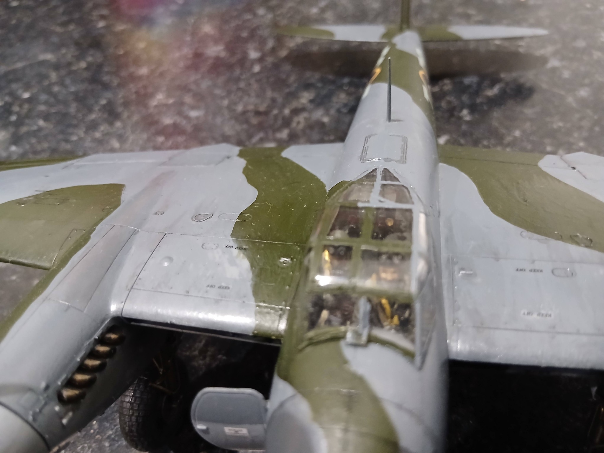 1/72 未來少年コナン飛行艇ファルコ， A quick spin project