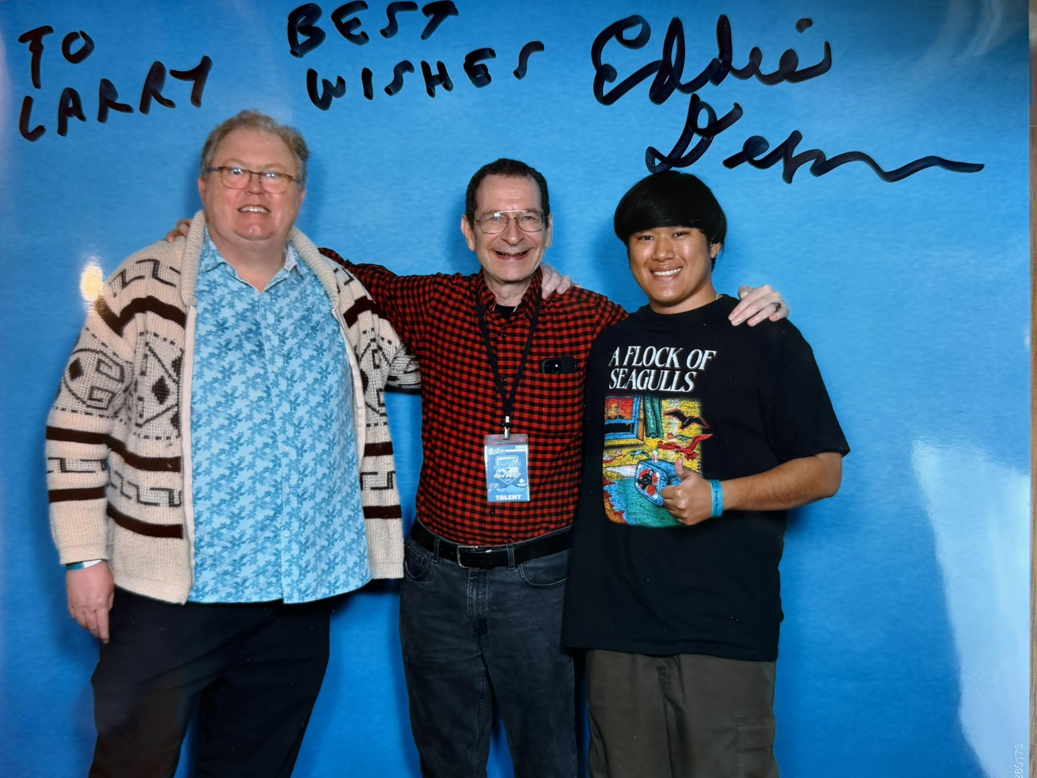Look who I met this weekend. And he's a MST3K fan too!!!!
