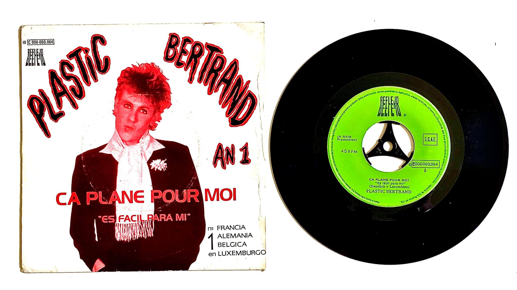 Plastic Bertrand - Ca Plane Pour Moi 1977 