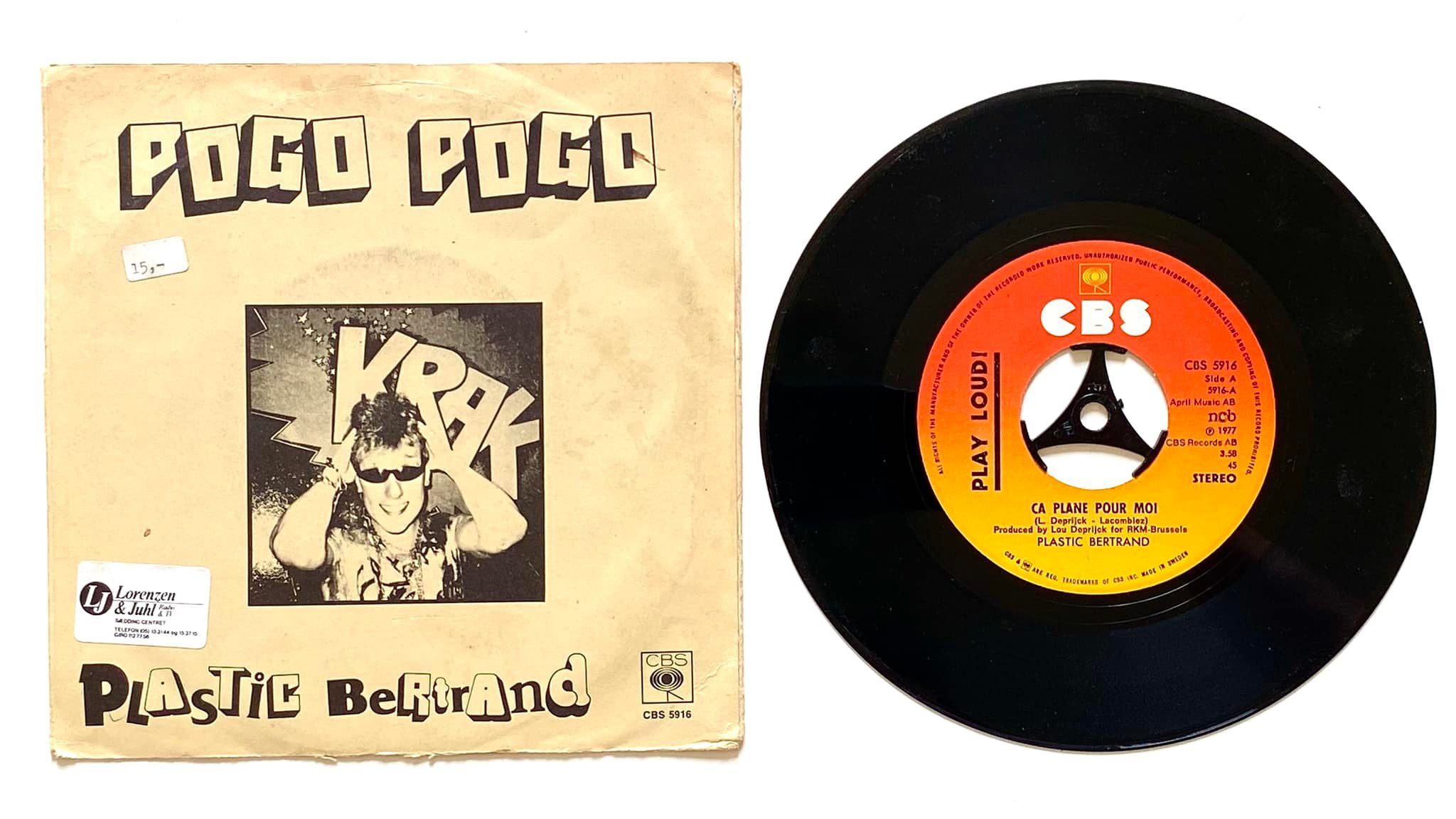 Plastic Bertrand - Ca Plane Pour Moi 1977 