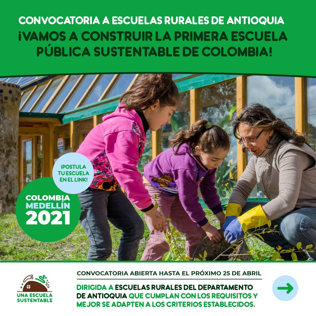 🇨🇴 ¡VAMOS A CONSTRUIR LA... - TAGMA - Una Escuela Sustentable