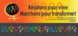 Coalition régionale de la Marche mondiale des femmes - CRMMF - Québec