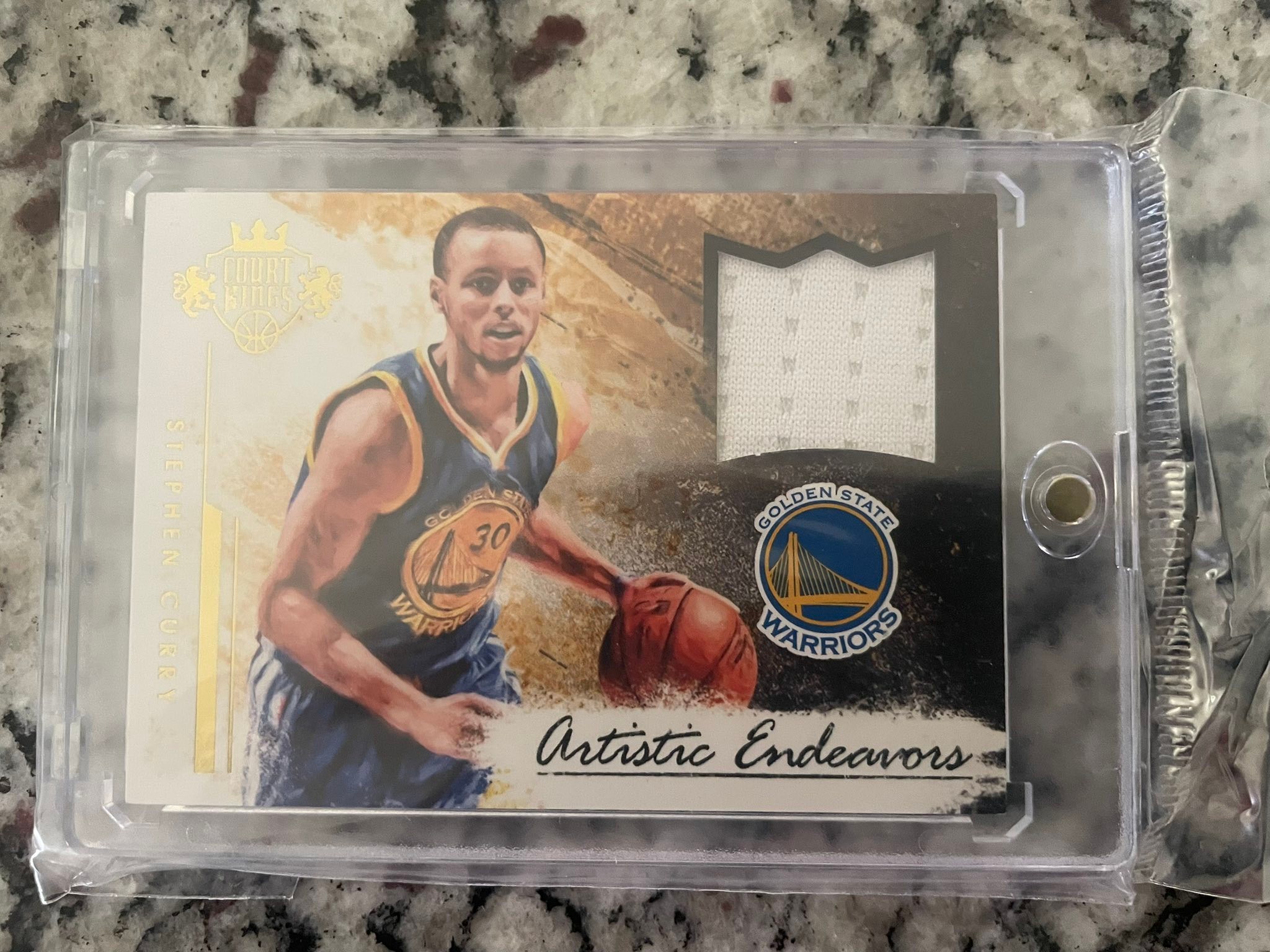 How my Curry card was shipped ??‍♂️ Glad it wasn