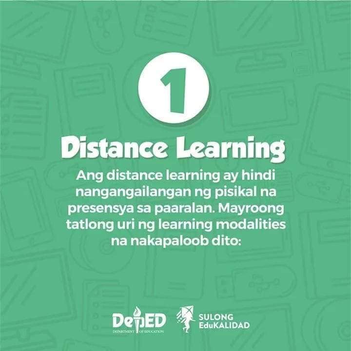 💻📚📝 LEARNING MODALITIES IN THE NEW NORMAL #SulongEduKalidad # ...