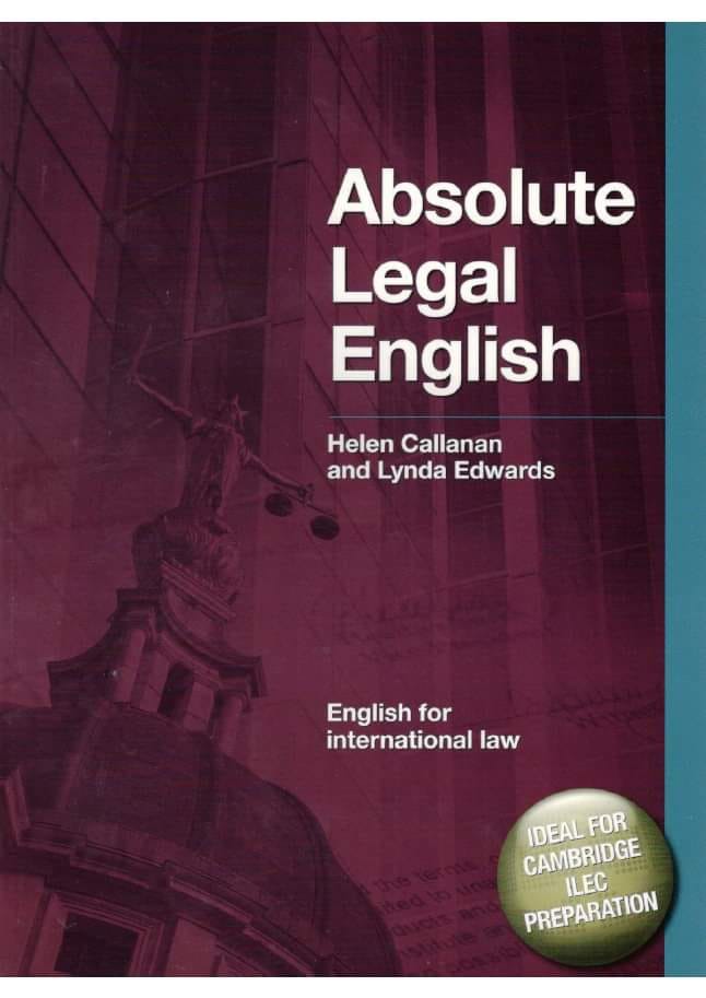 語学・辞書・学習参考書 Absolute Legal English Absolute Legal English Book (English for International Law) By