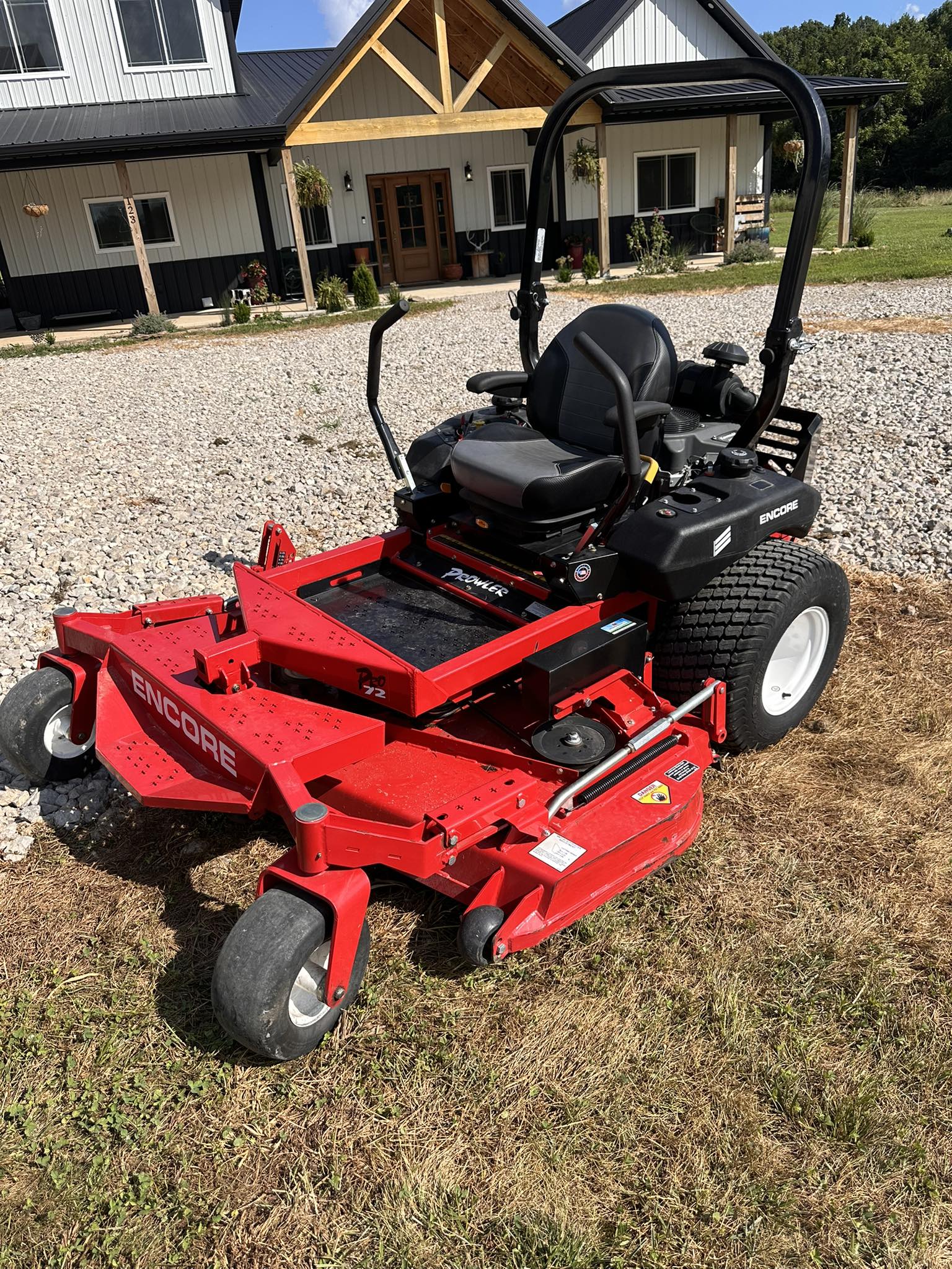 What to know about maintaining a 2022 Encore Prowler mower?